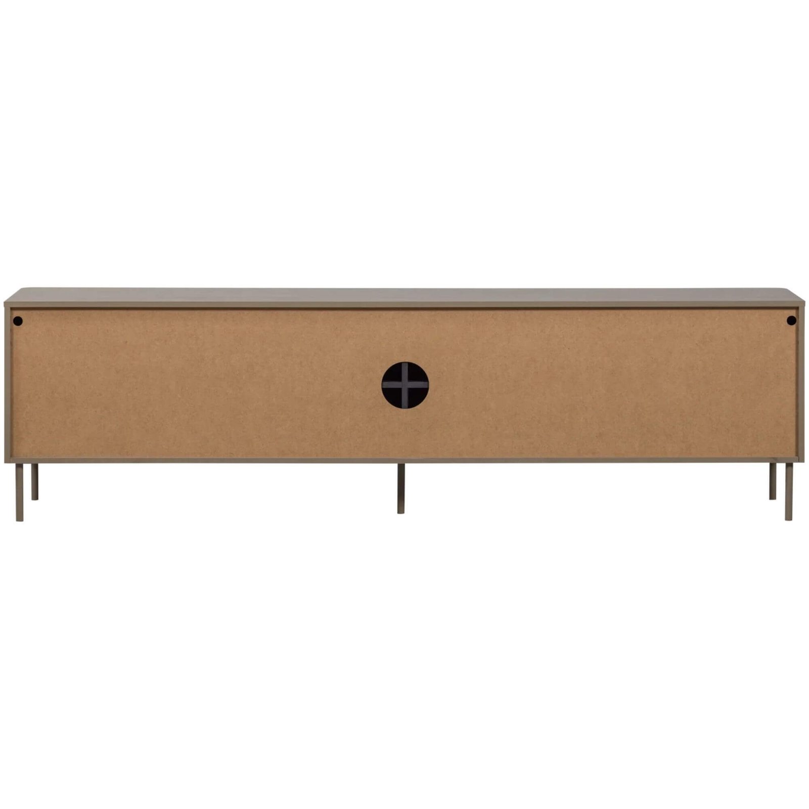 meuble tv gunnar - l 200 x h 56 cm - noir 4 meuble tv gunnar - l 200 x h 56 cm - noir – image 4