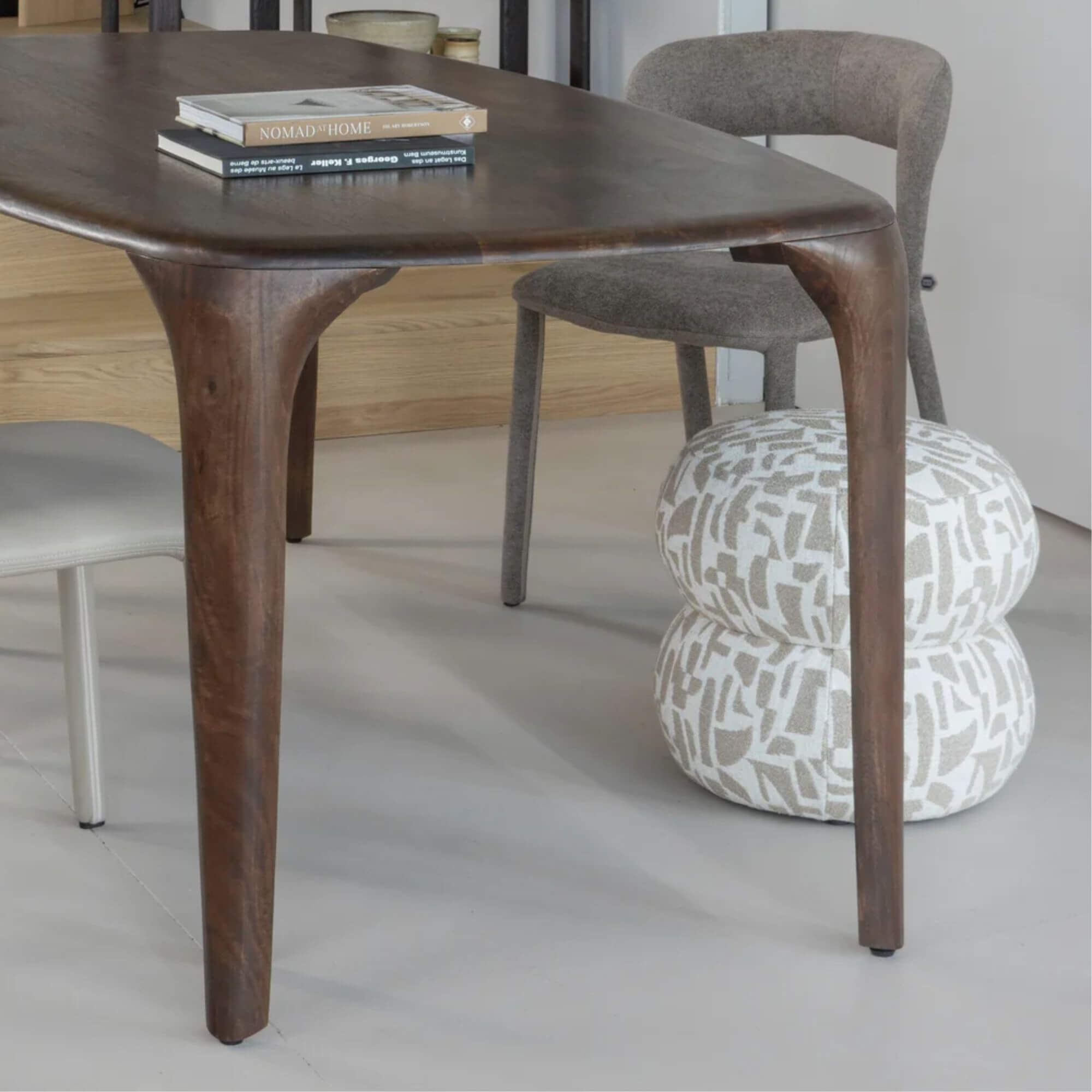 pouf anic - ø 43 x 40 cm - sand 3 pouf anic - ø 43 x 40 cm - sand – image 3