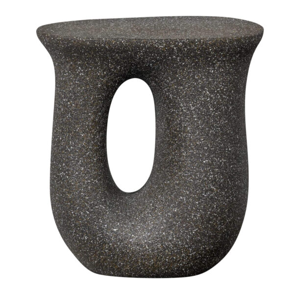 Table d'appoint Moson - L 42 x H 45 cm - Noir