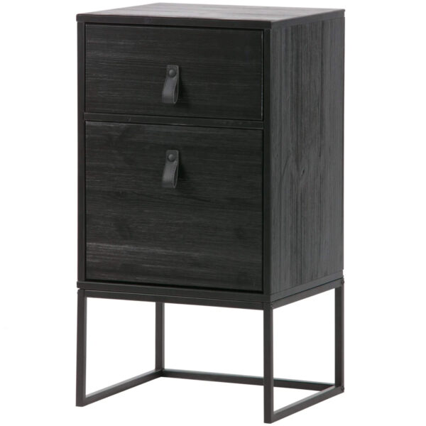 Table de chevet Zola - H 74 x L 40 cm - Tiroir+Porte