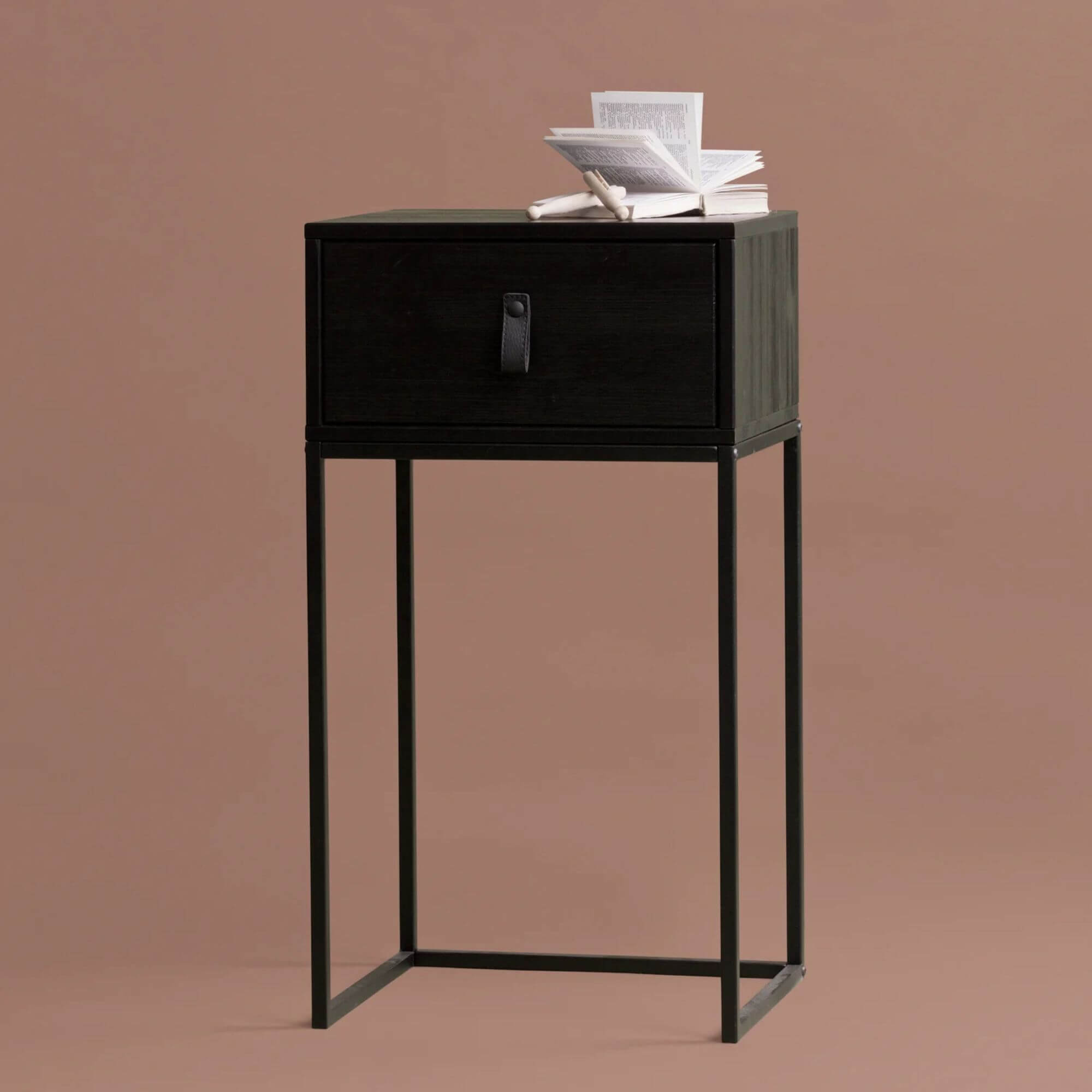 table de chevet zola - h 74 x l 40 cm 2 table de chevet zola - h 74 x l 40 cm – image 2