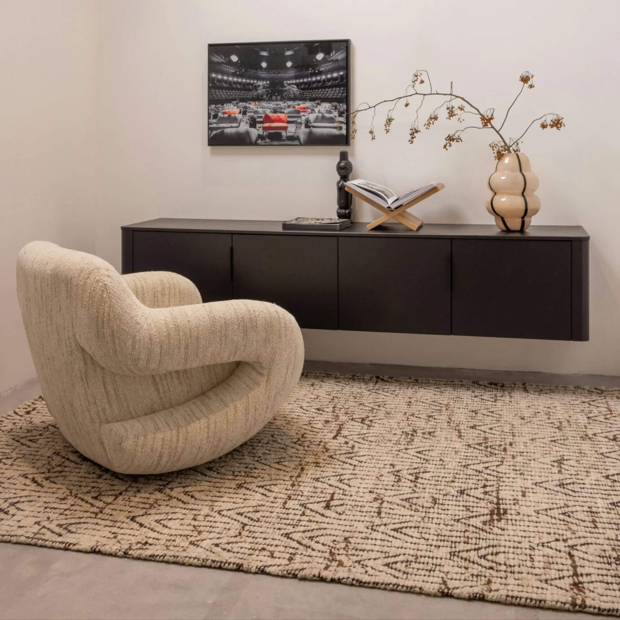 fauteuil lounge folke - pivotant 6 fauteuil lounge folke - pivotant – image 6