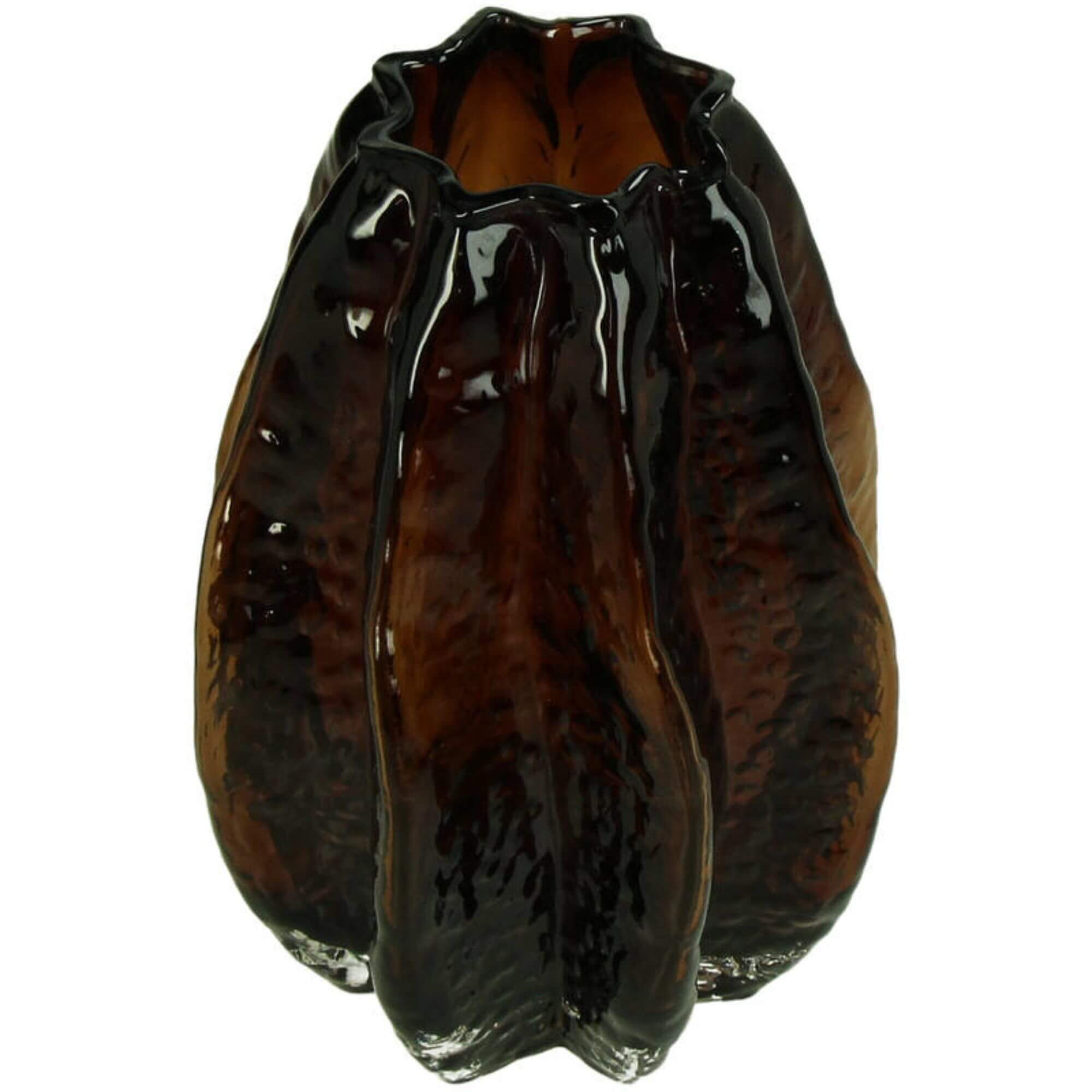 vase amber - ø 16 x h 35 cm 1 vase amber - ø 16 x h 35 cm