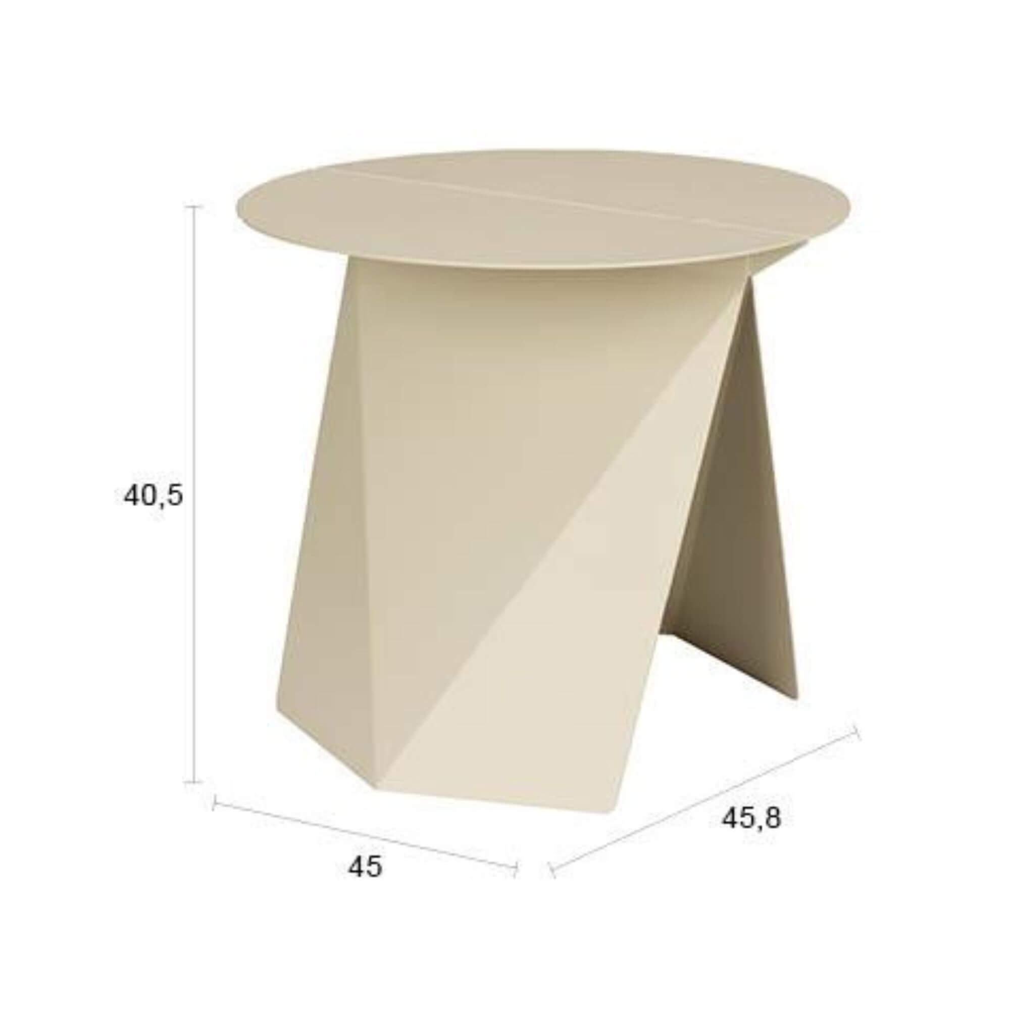 table d'appoint foldy - beige 6 table d'appoint foldy - beige – image 6