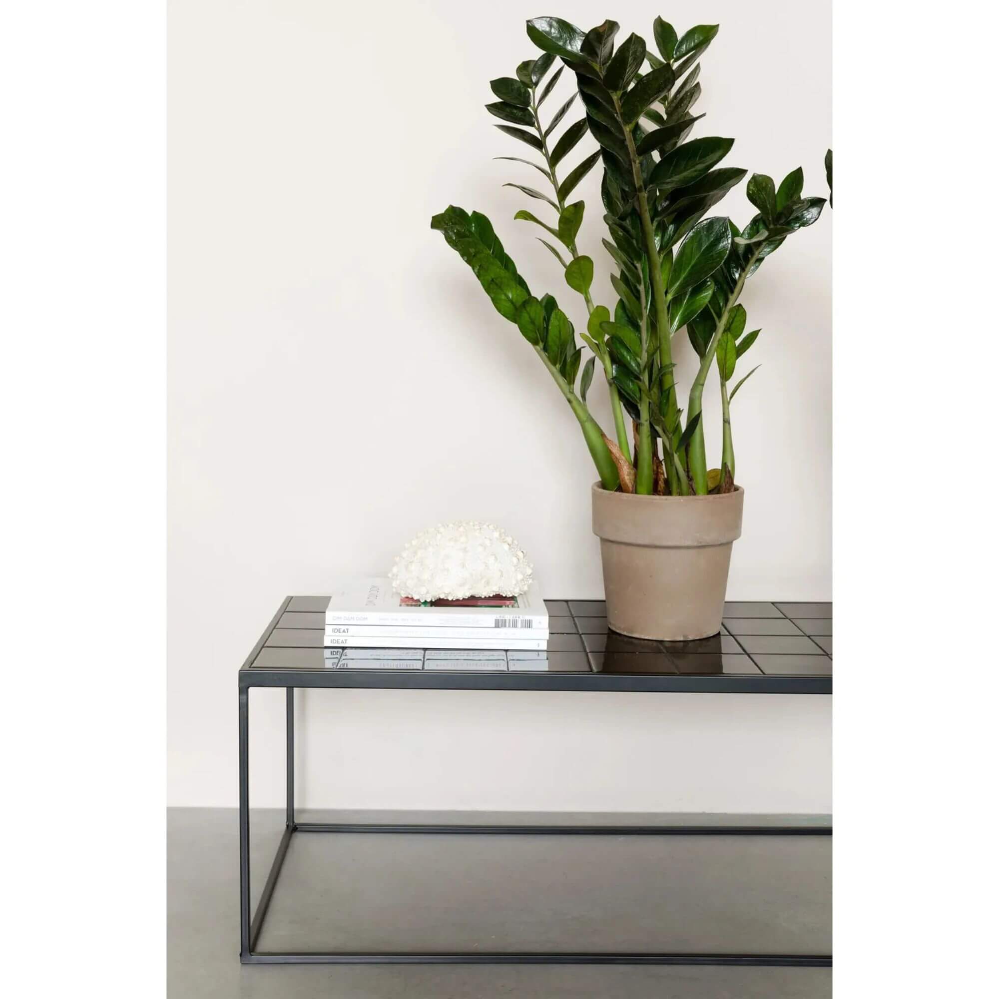 table basse glazed - noir - l 93 x h 36 cm 3 table basse glazed - noir - l 93 x h 36 cm – image 3