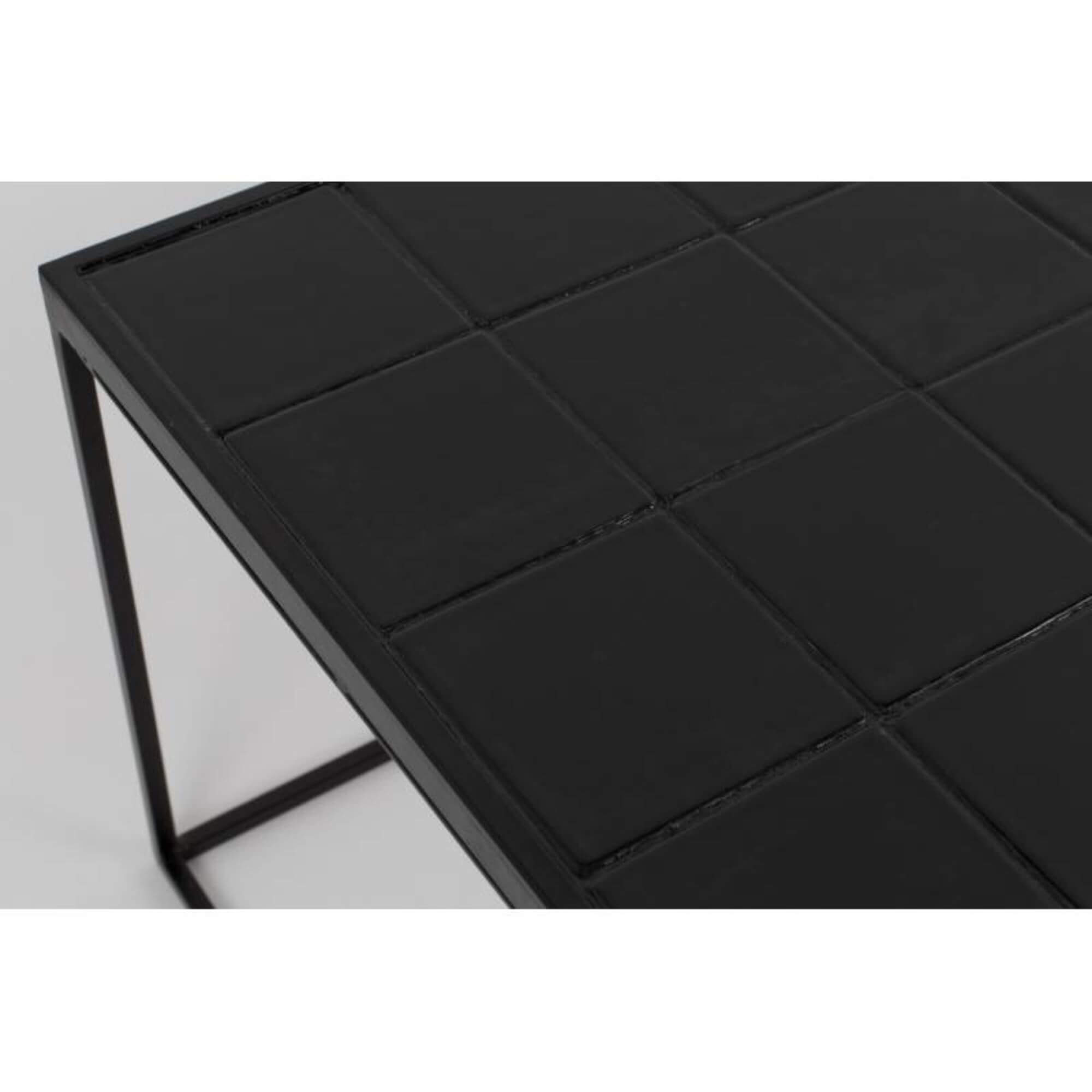 table basse glazed - noir - l 93 x h 36 cm 6 table basse glazed - noir - l 93 x h 36 cm – image 6