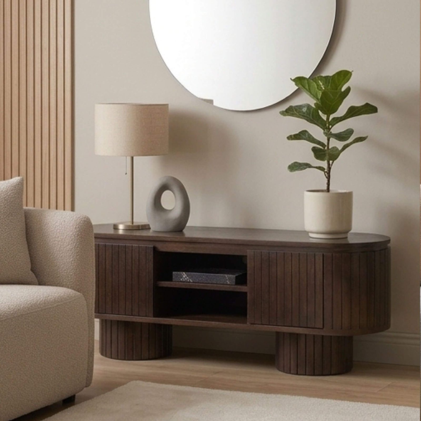 meuble tv kenji - l 140 x h 45 cm 2 meuble tv kenji - l 140 x h 45 cm – image 2