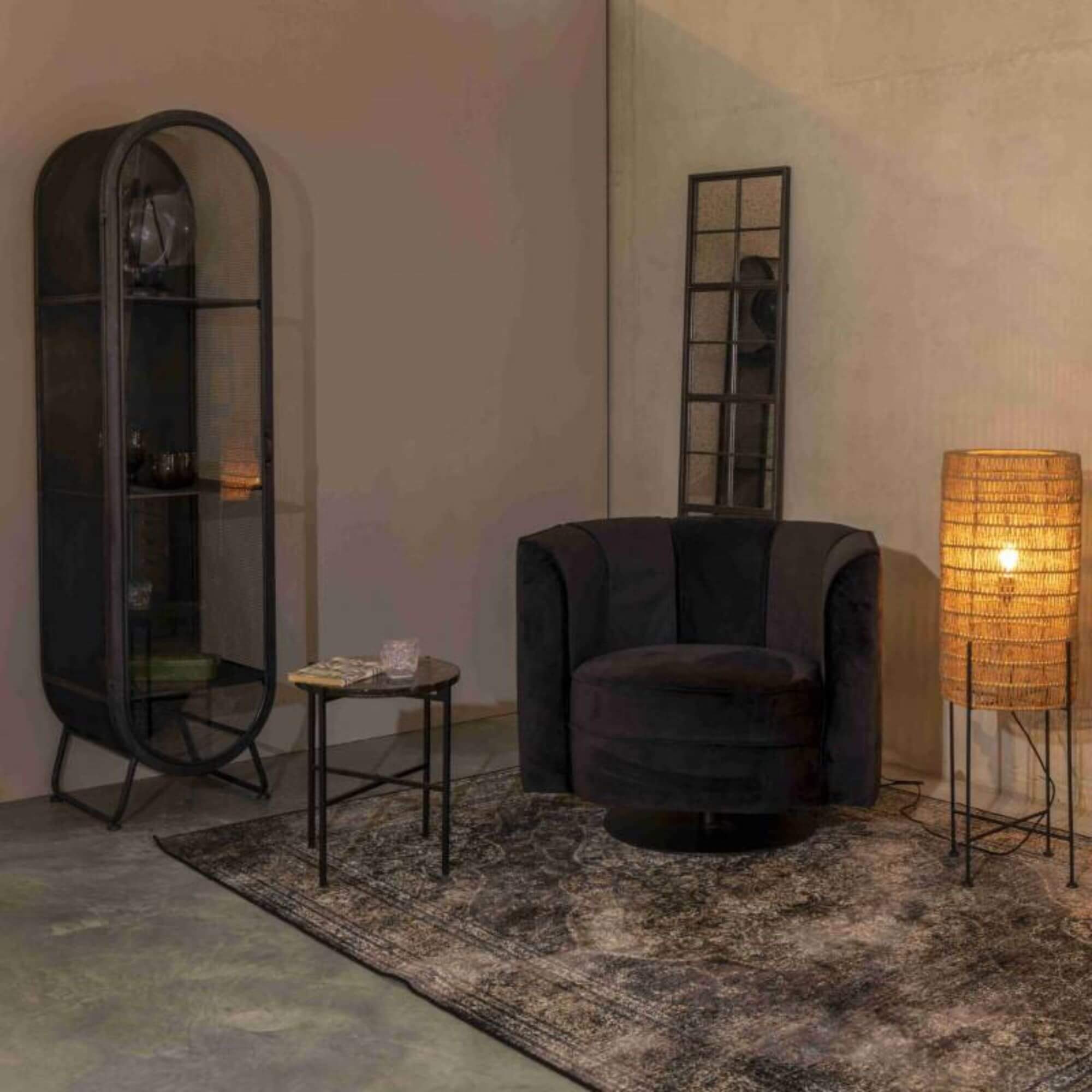 lampadaire kari - ø 30 x h 95 cm 2 lampadaire kari - ø 30 x h 95 cm – image 2