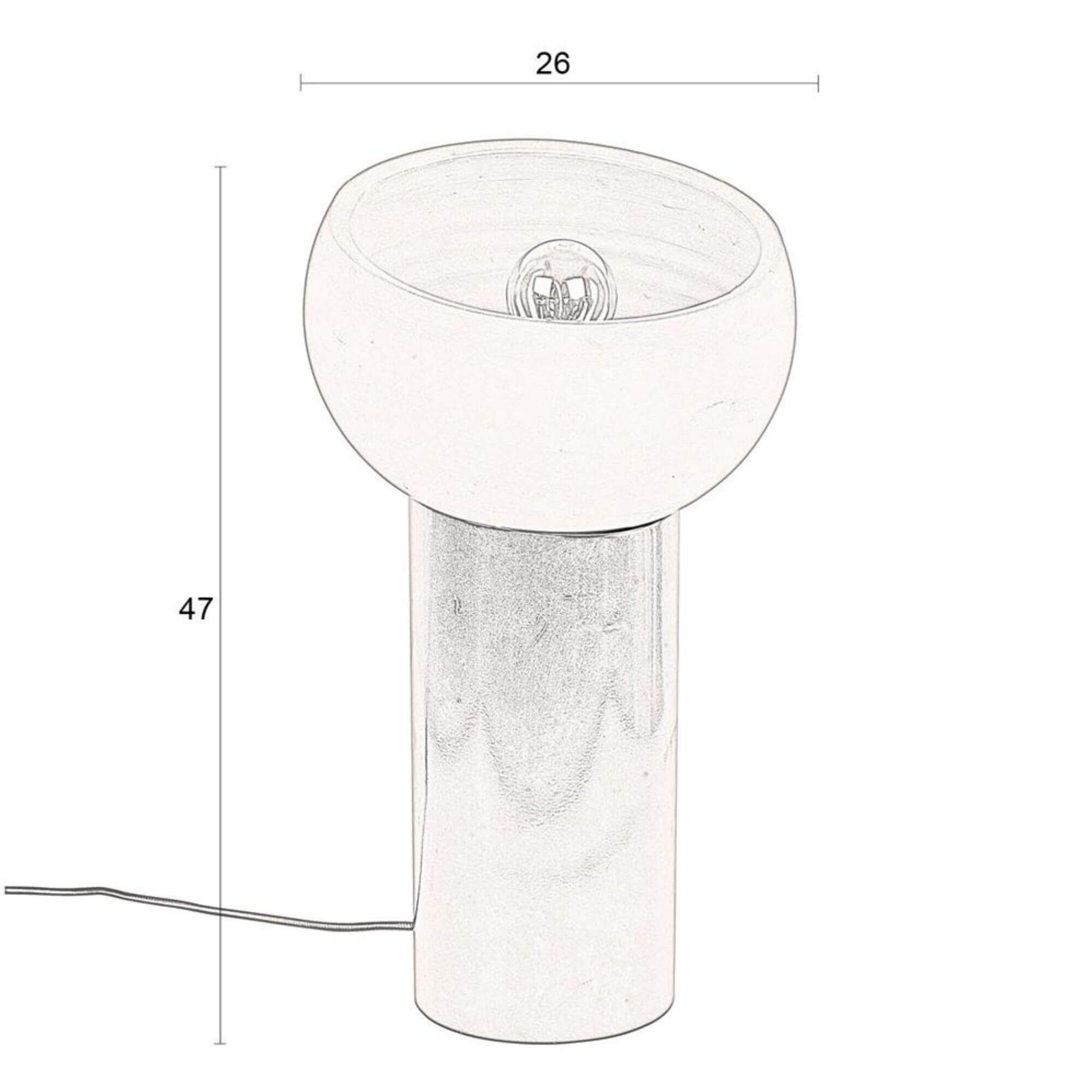 lampe à poser zahra - m 7 lampe à poser zahra - m – image 7