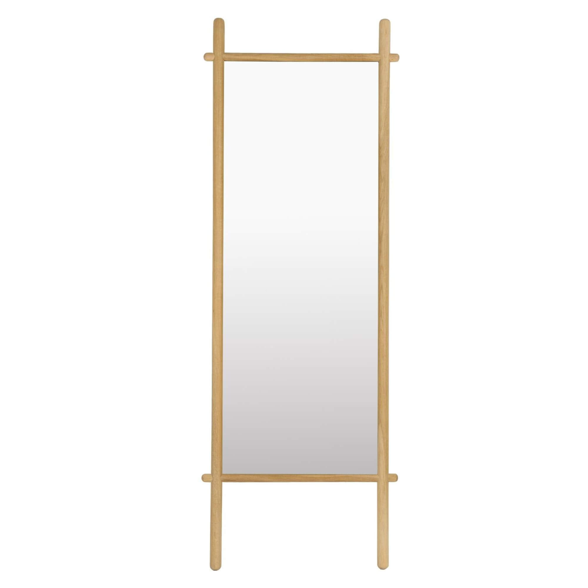 miroir solene - h 160 x l 58 cm - chêne 1 miroir solene - h 160 x l 58 cm - chêne
