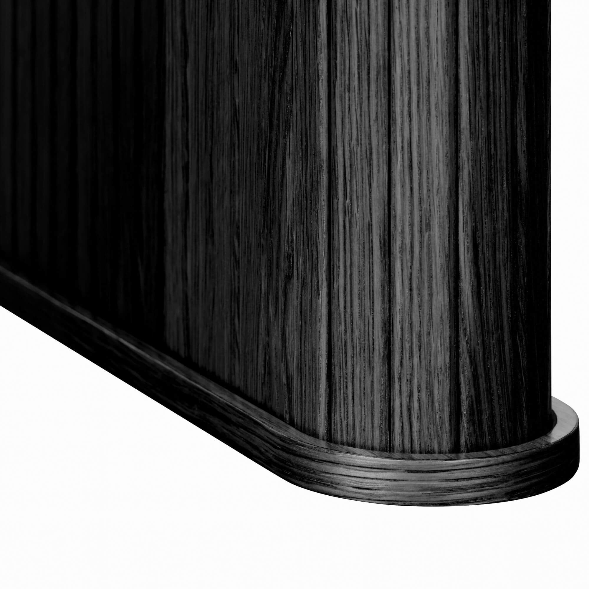 table à manger nola – chêne noir 190 cm (forme bateau) 4 table à manger nola – chêne noir 190 cm (forme bateau) – image 4