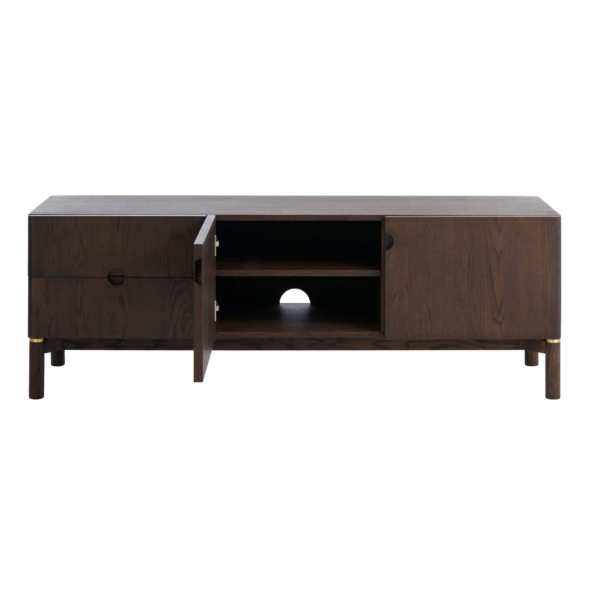 meuble tv arun - espresso/marbre – l 160 × h 55 cm 11 meuble tv arun - espresso/marbre – l 160 × h 55 cm – image 11
