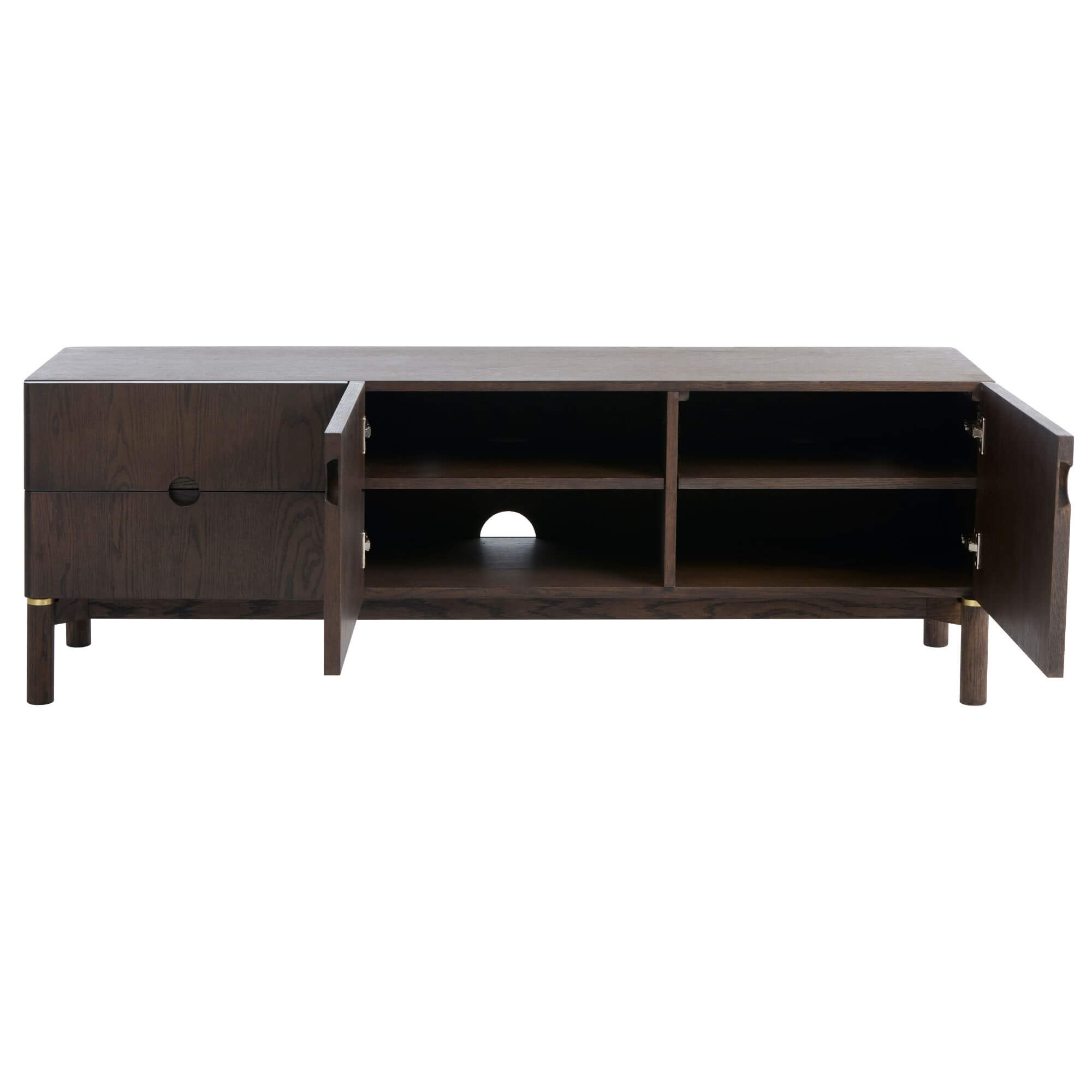 meuble tv arun - espresso/marbre – l 160 × h 55 cm 12 meuble tv arun - espresso/marbre – l 160 × h 55 cm – image 12
