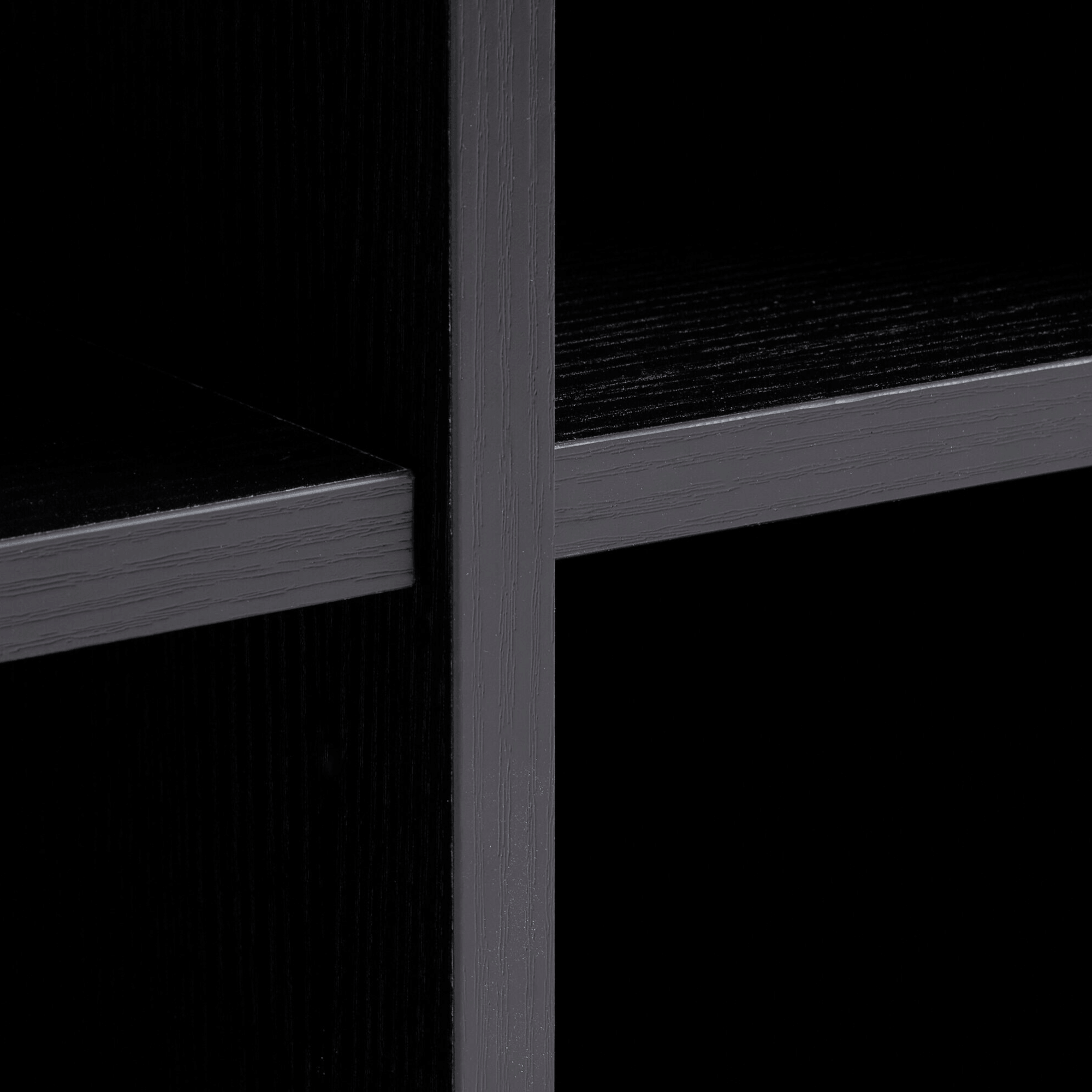 meuble tv nola – chêne noir & métal 180 cm 4 meuble tv nola – chêne noir & métal 180 cm – image 4