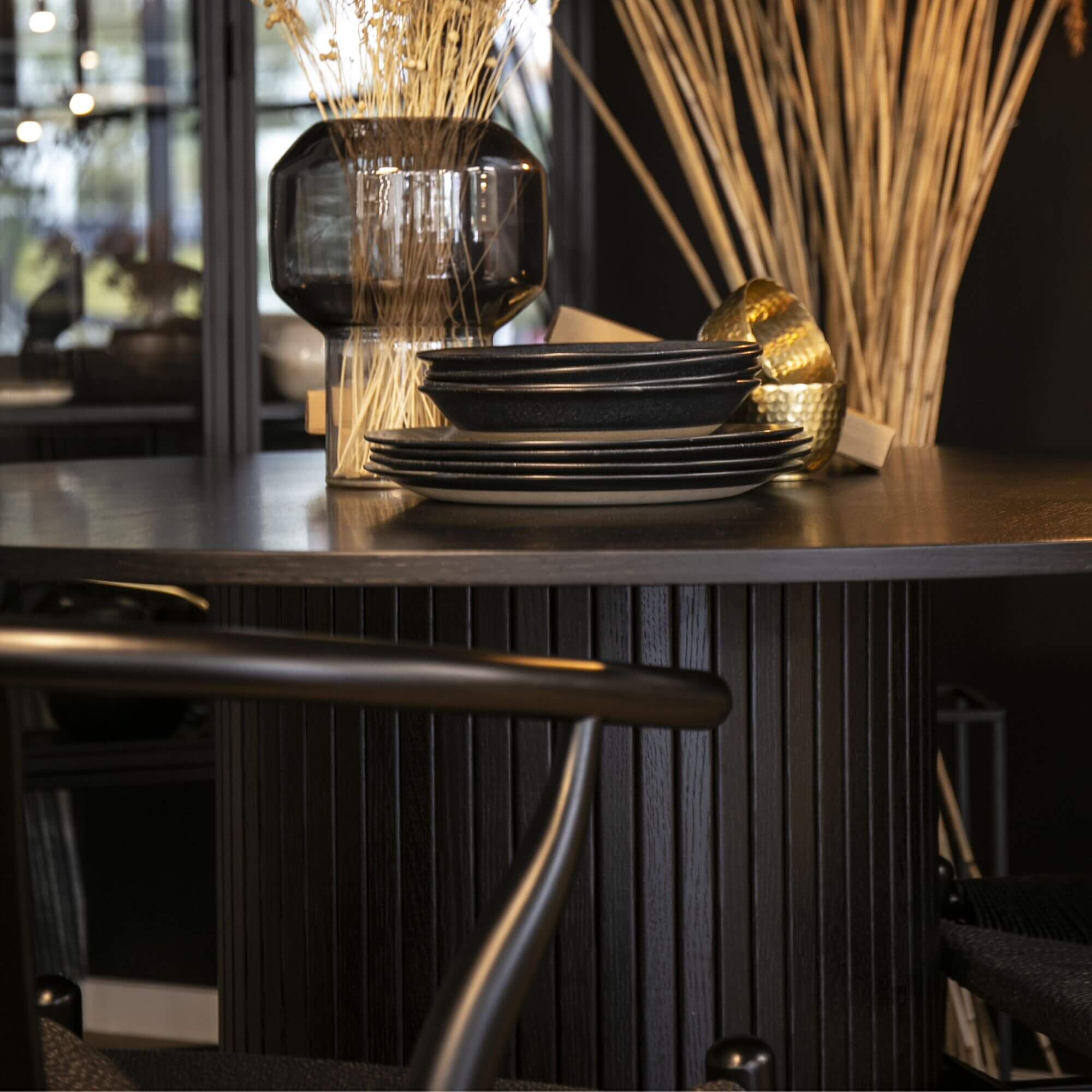 table à manger nola ronde - noir – ø 120 cm 3 table à manger nola ronde - noir – ø 120 cm – image 3