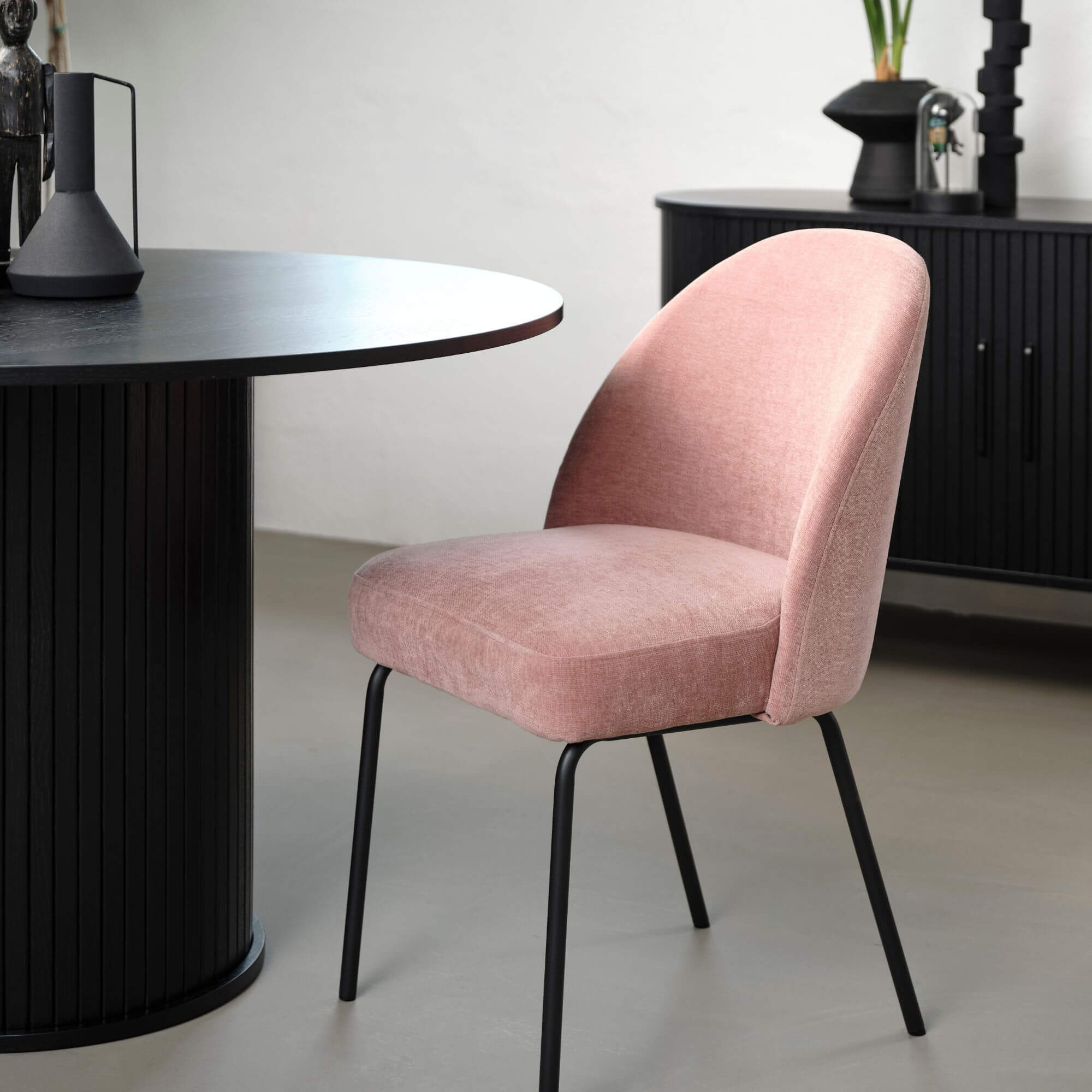 table à manger nola ronde - noir – ø 120 cm 7 table à manger nola ronde - noir – ø 120 cm – image 7