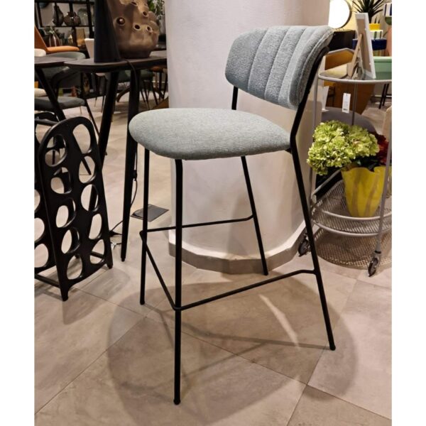 Tabouret de bar Jolien - Mint/Noir