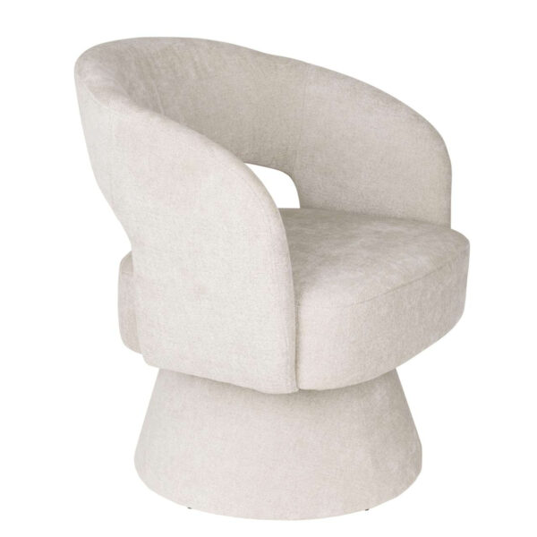 Fauteuil Lounge Charina - Beige