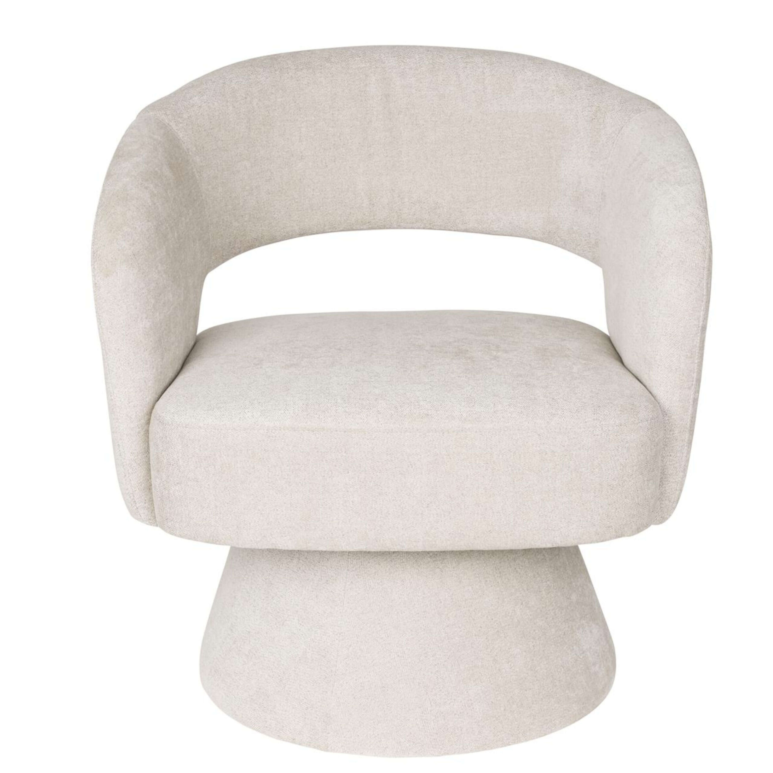 fauteuil lounge charina - beige 4 fauteuil lounge charina - beige – image 4