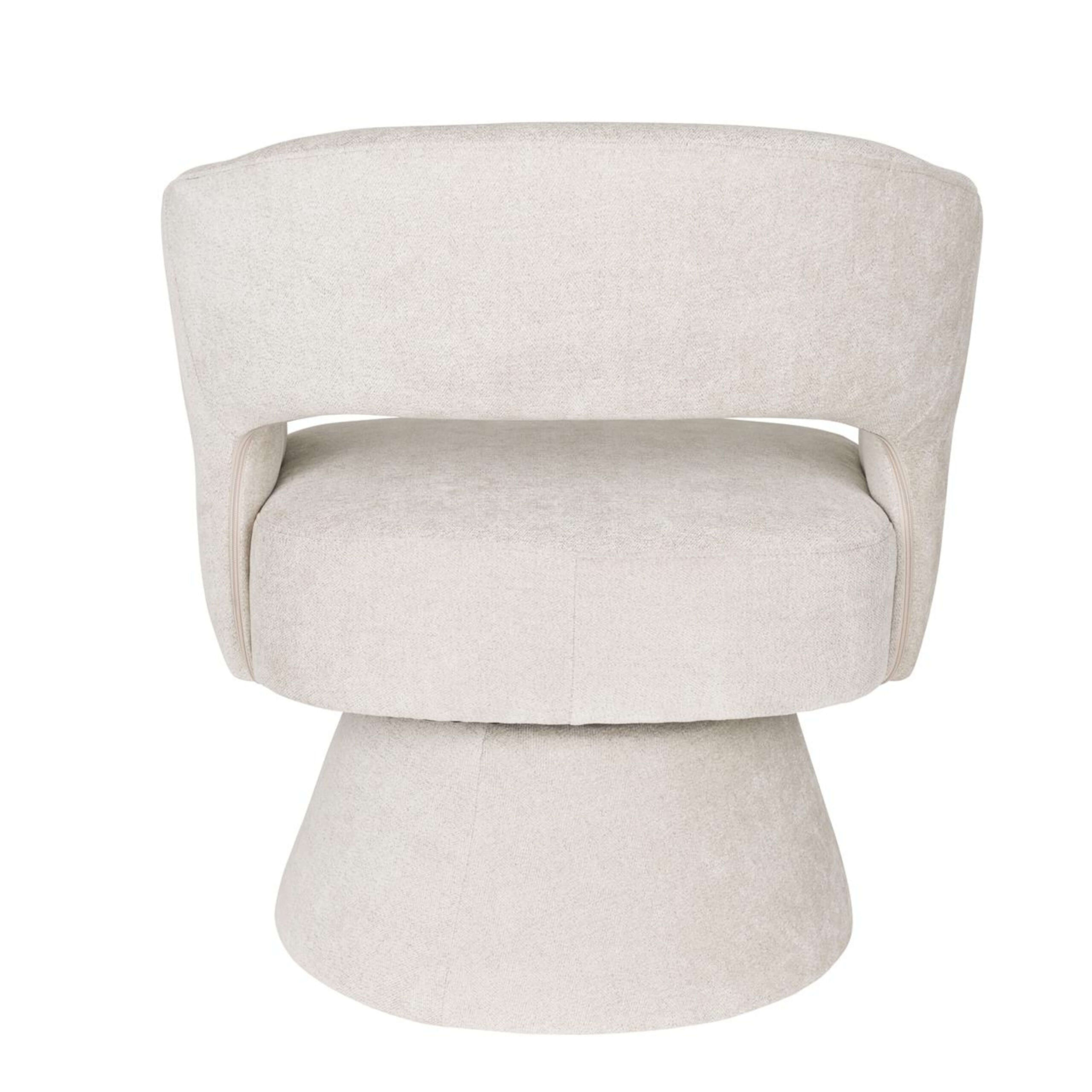 fauteuil lounge charina - beige 6 fauteuil lounge charina - beige – image 6