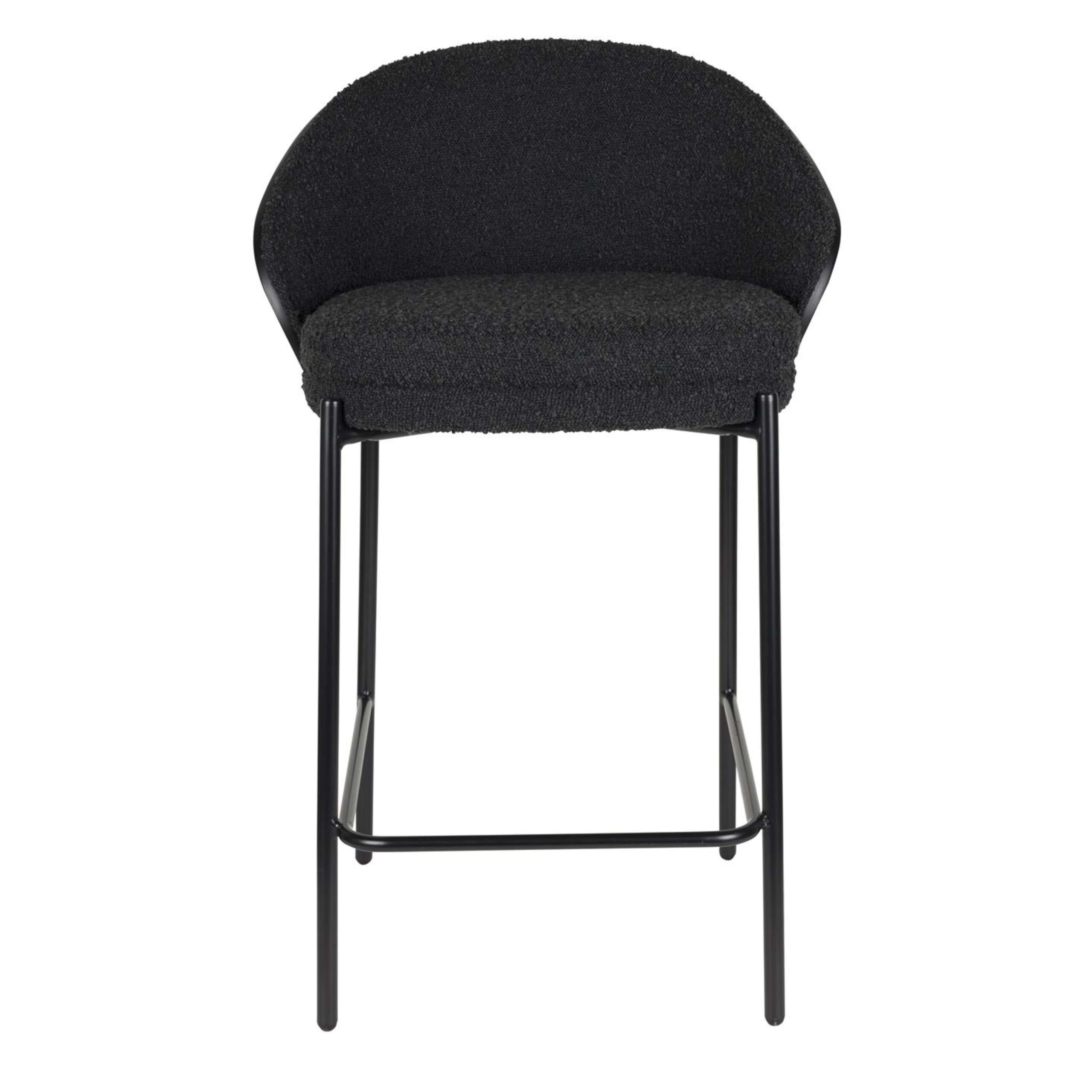 tabouret de comptoir rodin - noir 7 tabouret de comptoir rodin - noir – image 7