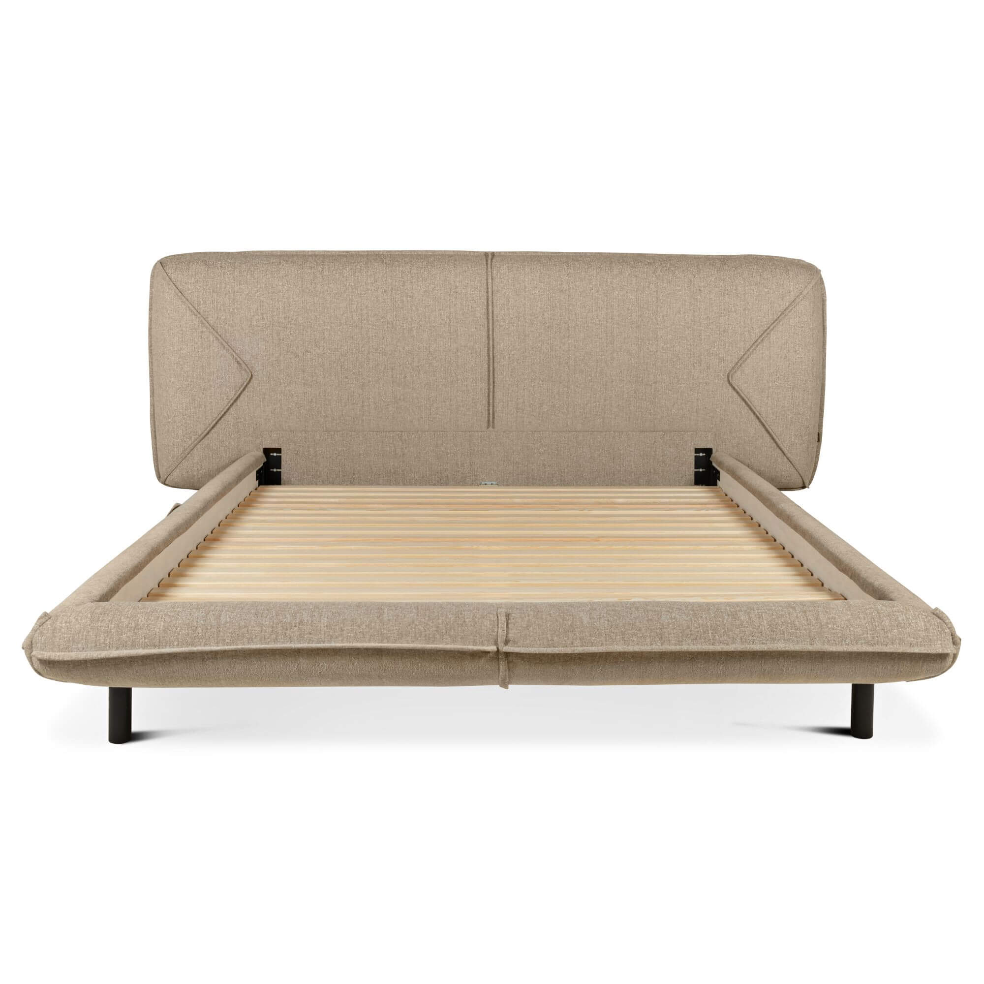lit arrondi – 180 x 200 cm - makalu beige - furninova 7 lit arrondi – 180 x 200 cm - makalu beige - furninova – image 7