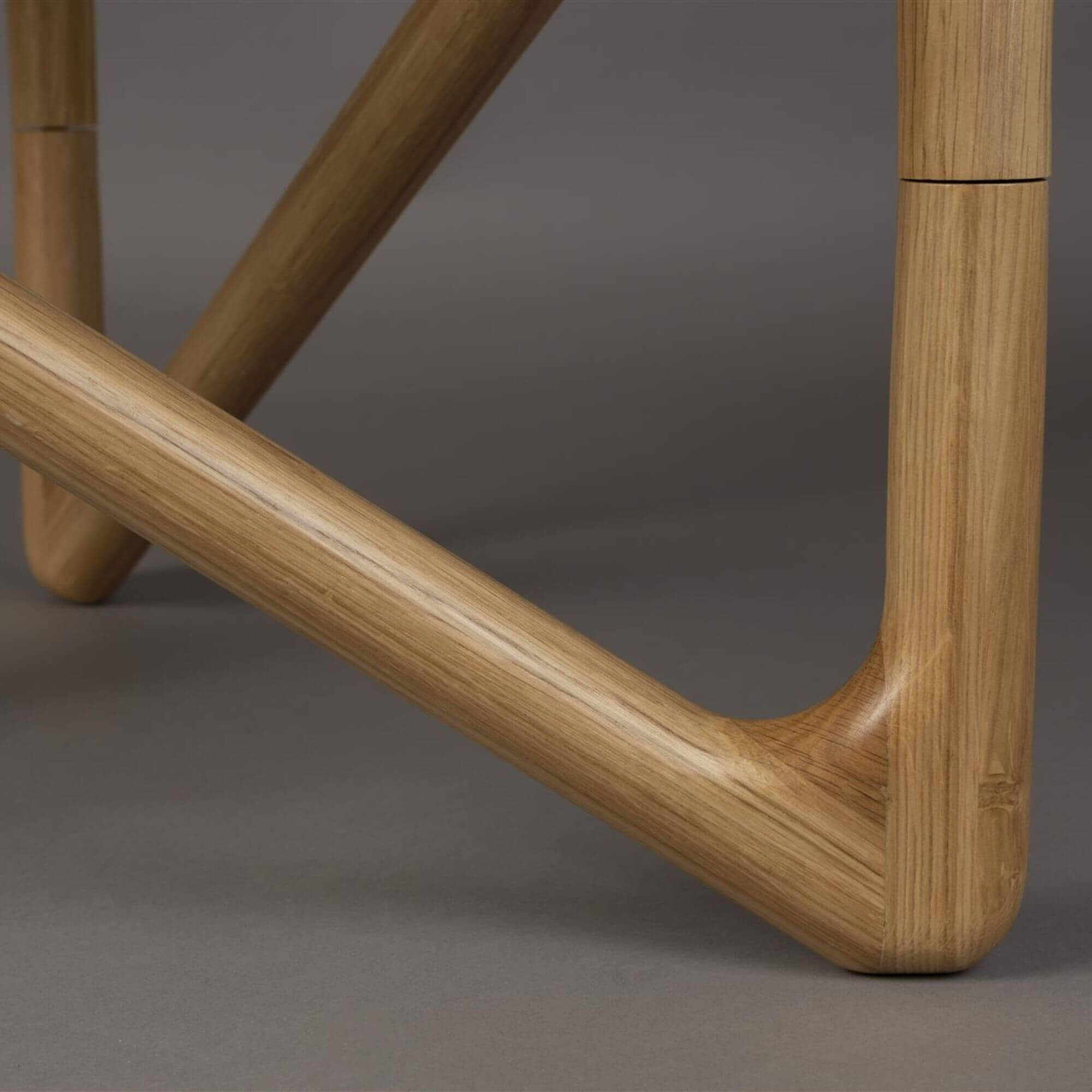 table basse naia - ø 80 x h 40 cm - chêne 4 table basse naia - ø 80 x h 40 cm - chêne – image 4