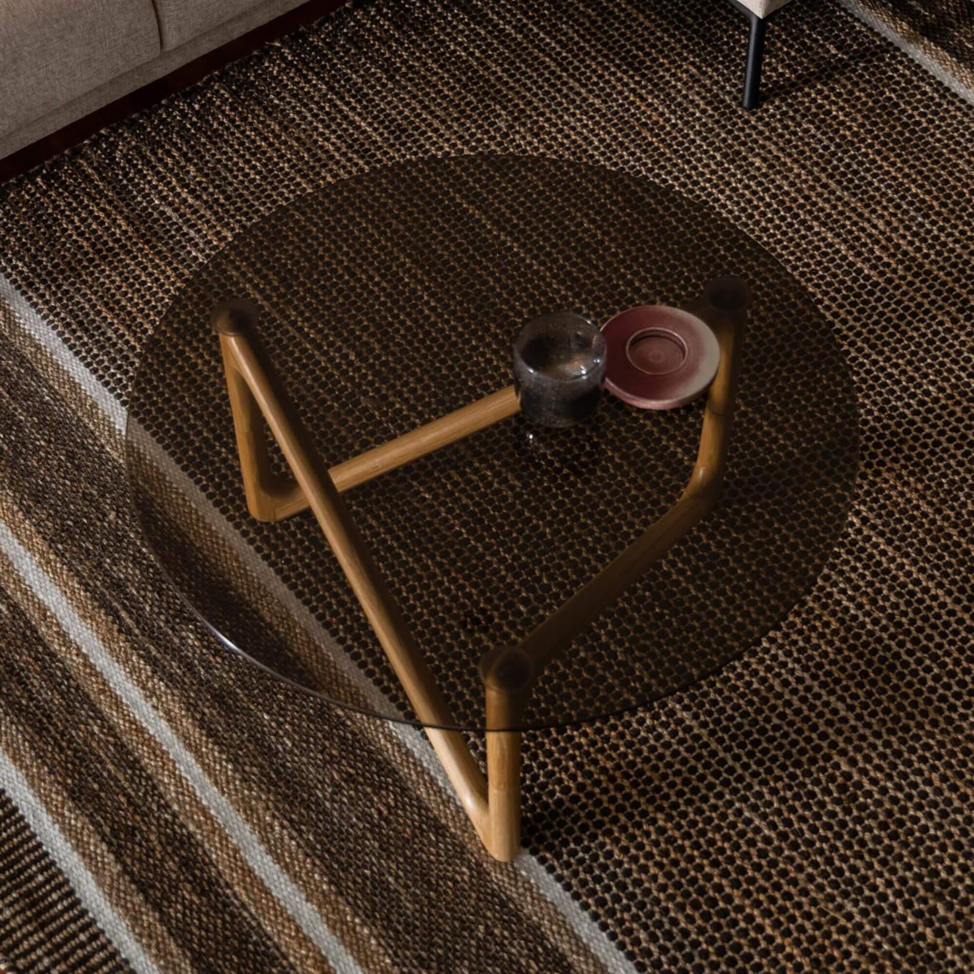 table basse naia - ø 80 x h 40 cm - chêne 11 table basse naia - ø 80 x h 40 cm - chêne – image 11