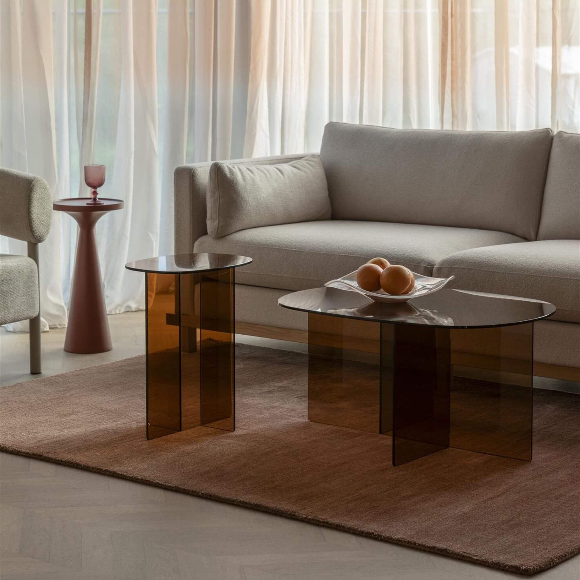 tapis luwte - 160 x 230 xm - terracota 4 tapis luwte - 160 x 230 xm - terracota – image 4
