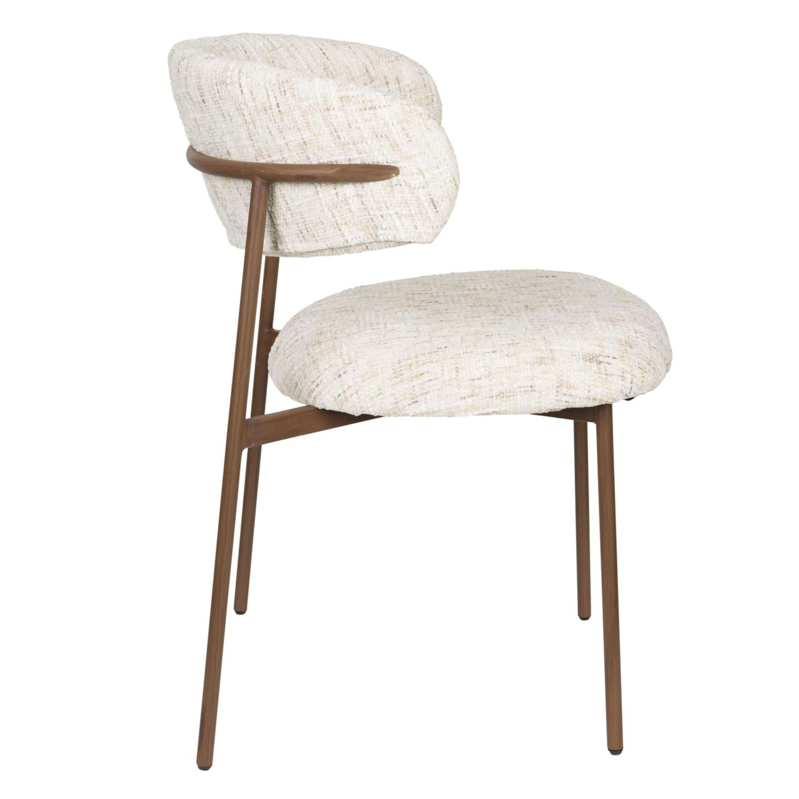 chaise claes - off-white 3 chaise claes - off-white – image 3