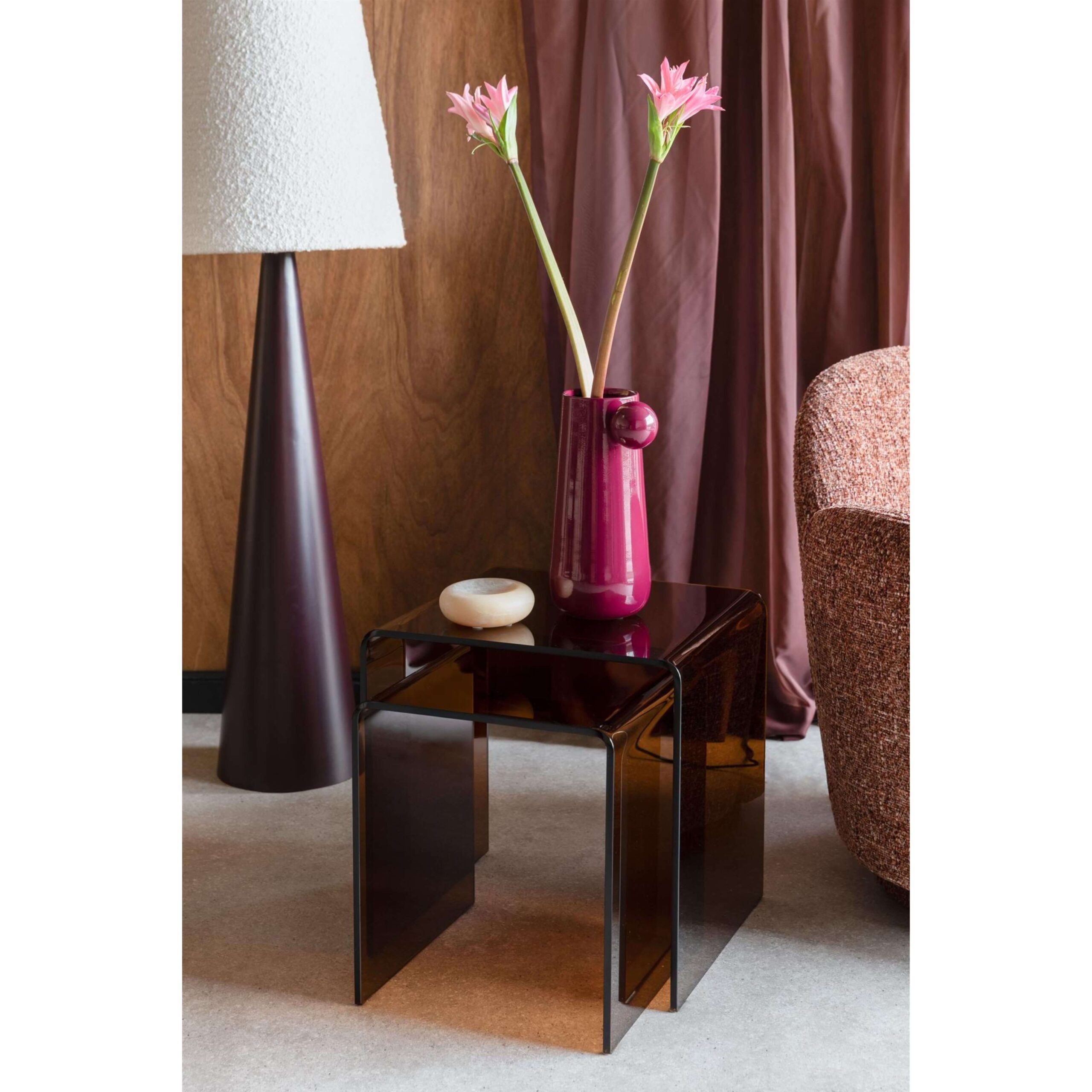 set de 2 tables vetro - amber 4 set de 2 tables vetro - amber – image 4
