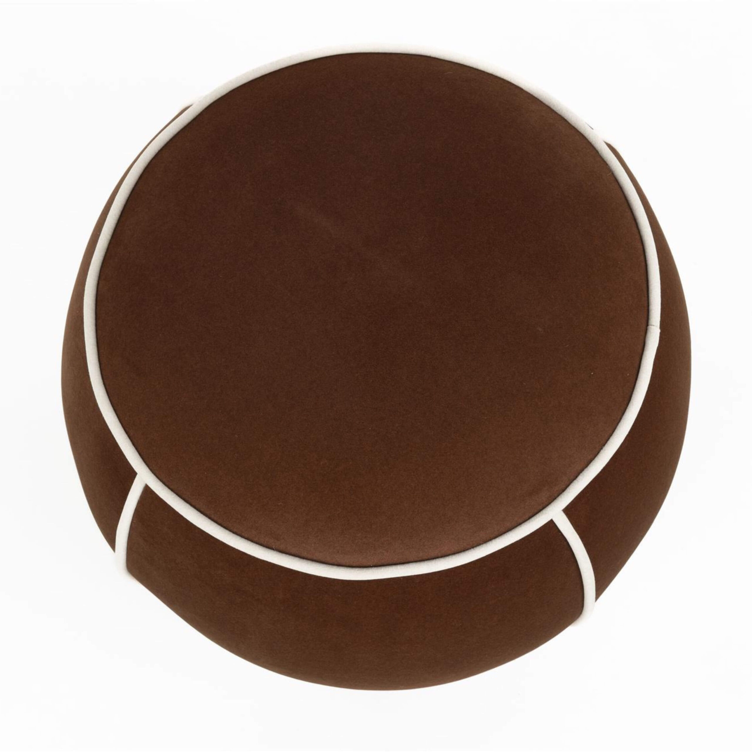 pouf marina - ø 45 x h 48 cm - red 3 pouf marina - ø 45 x h 48 cm - red – image 3