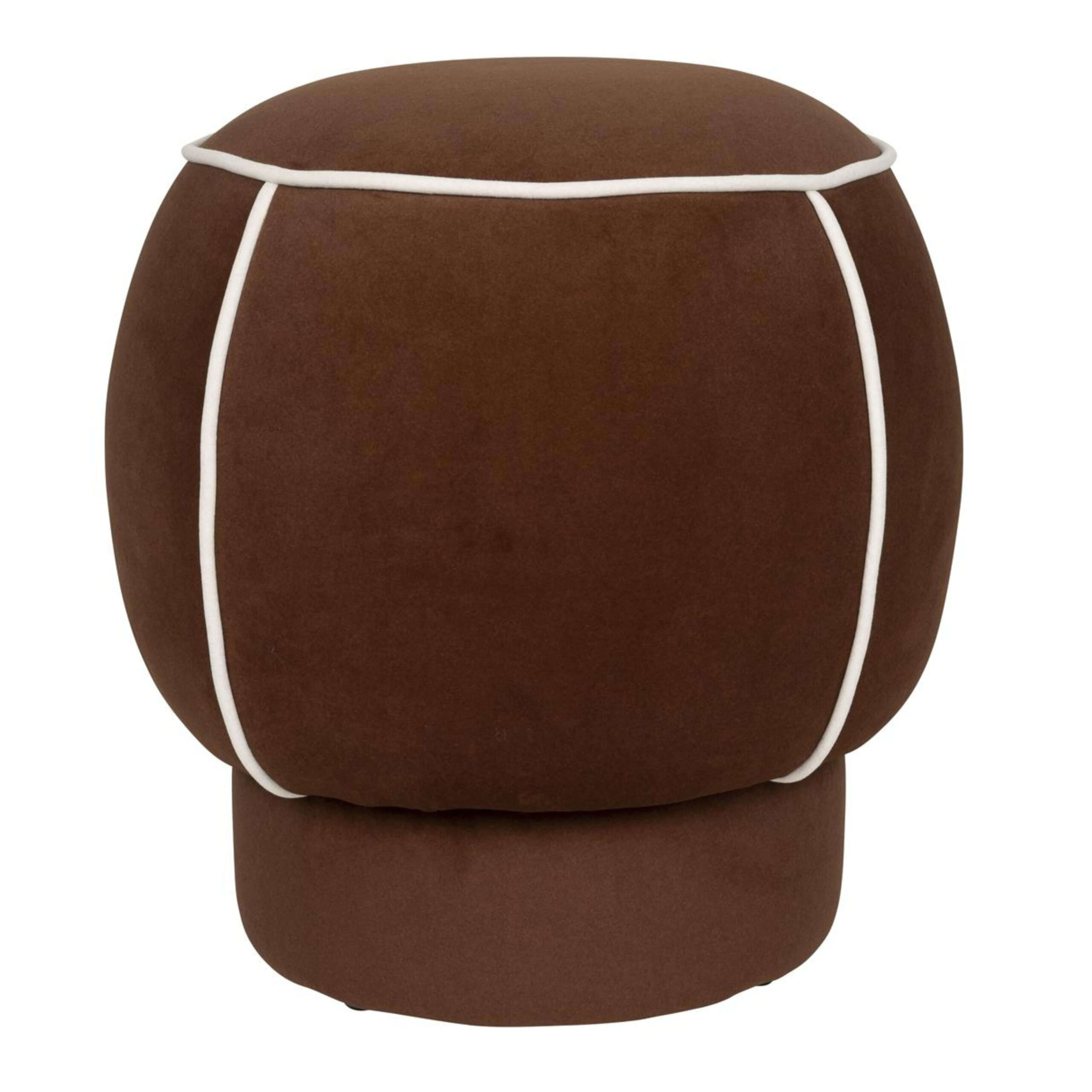 pouf marina - ø 45 x h 48 cm - red 1 pouf marina - ø 45 x h 48 cm - red