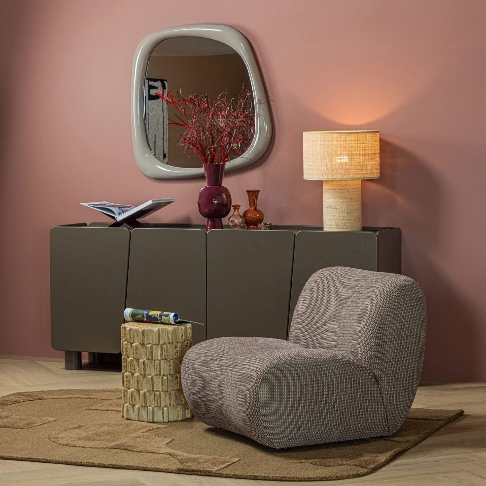 table d'appoint axu - ø 35 x h 45 cm - sand 3 table d'appoint axu - ø 35 x h 45 cm - sand – image 3