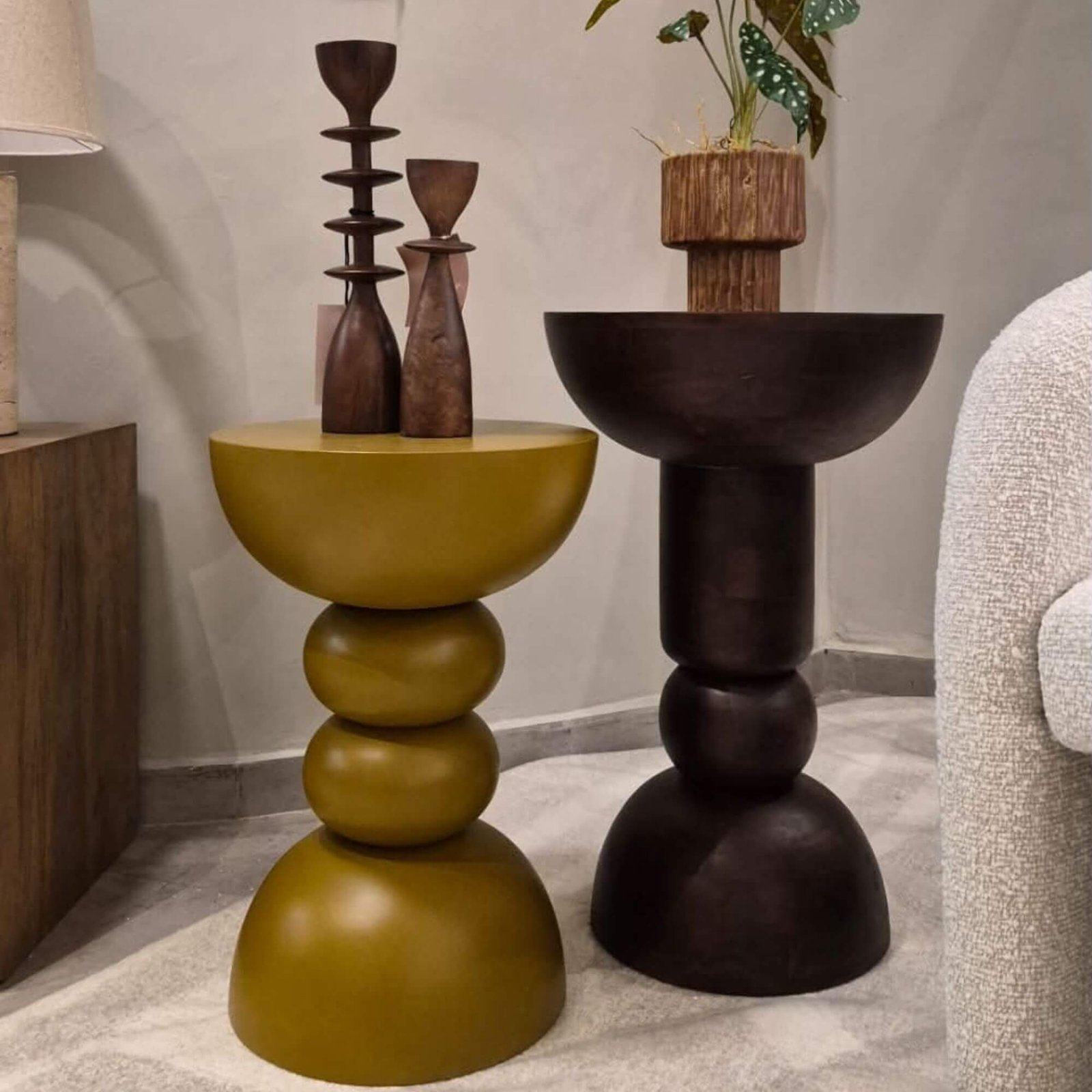 table d'appoint/piedestal emel - ø 40 x h 62 cm 4 table d'appoint/piedestal emel - ø 40 x h 62 cm – image 4