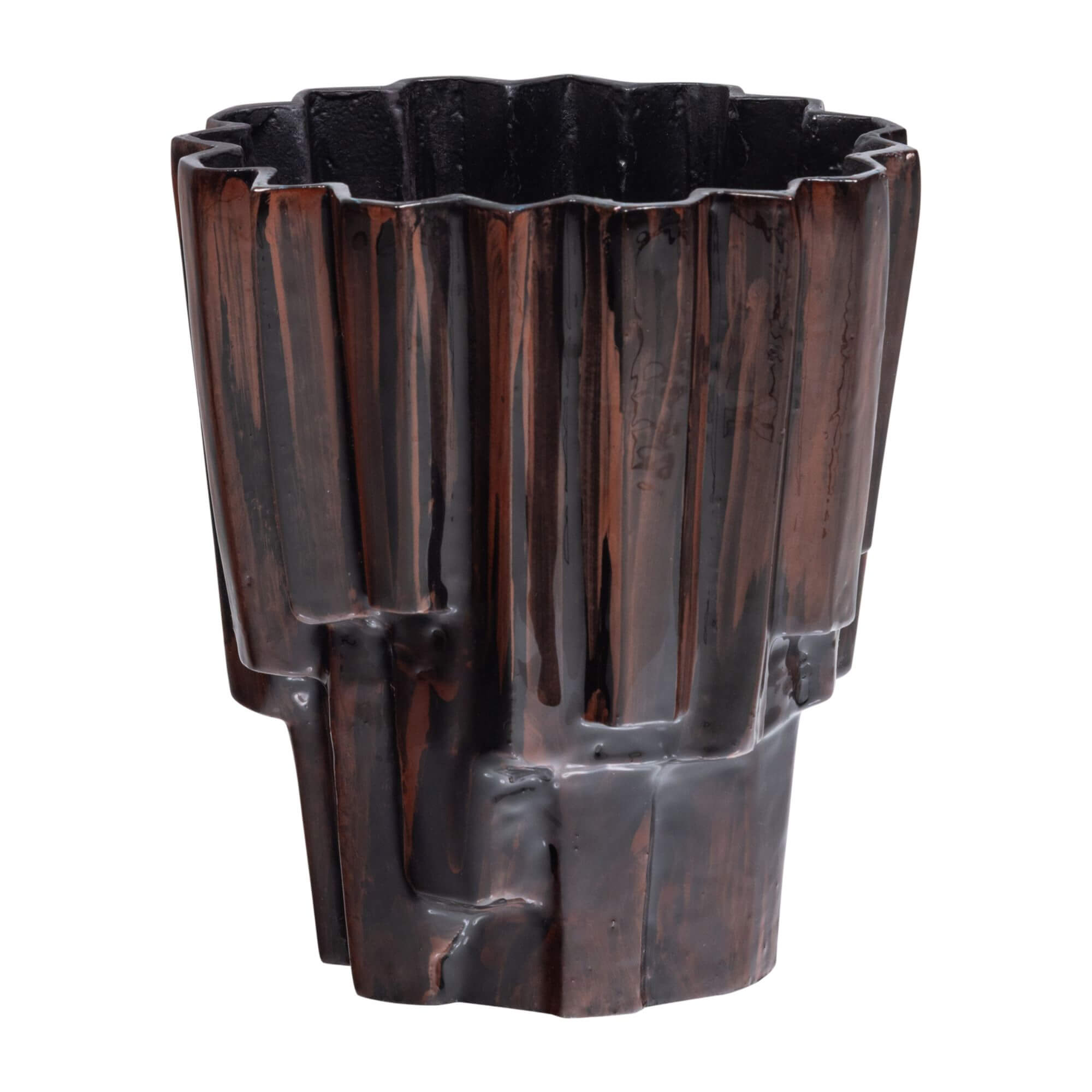 cache-pot drava - ø 22 x h 20 cm - alu 1 cache-pot drava - ø 22 x h 20 cm - alu