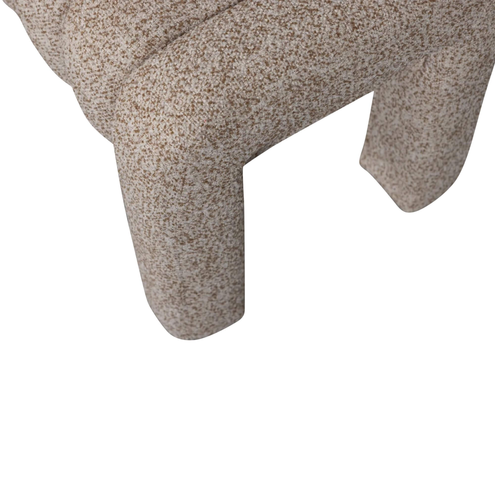 banc frex bouclé - l 110 x h 48 cm 4 banc frex bouclé - l 110 x h 48 cm – image 4