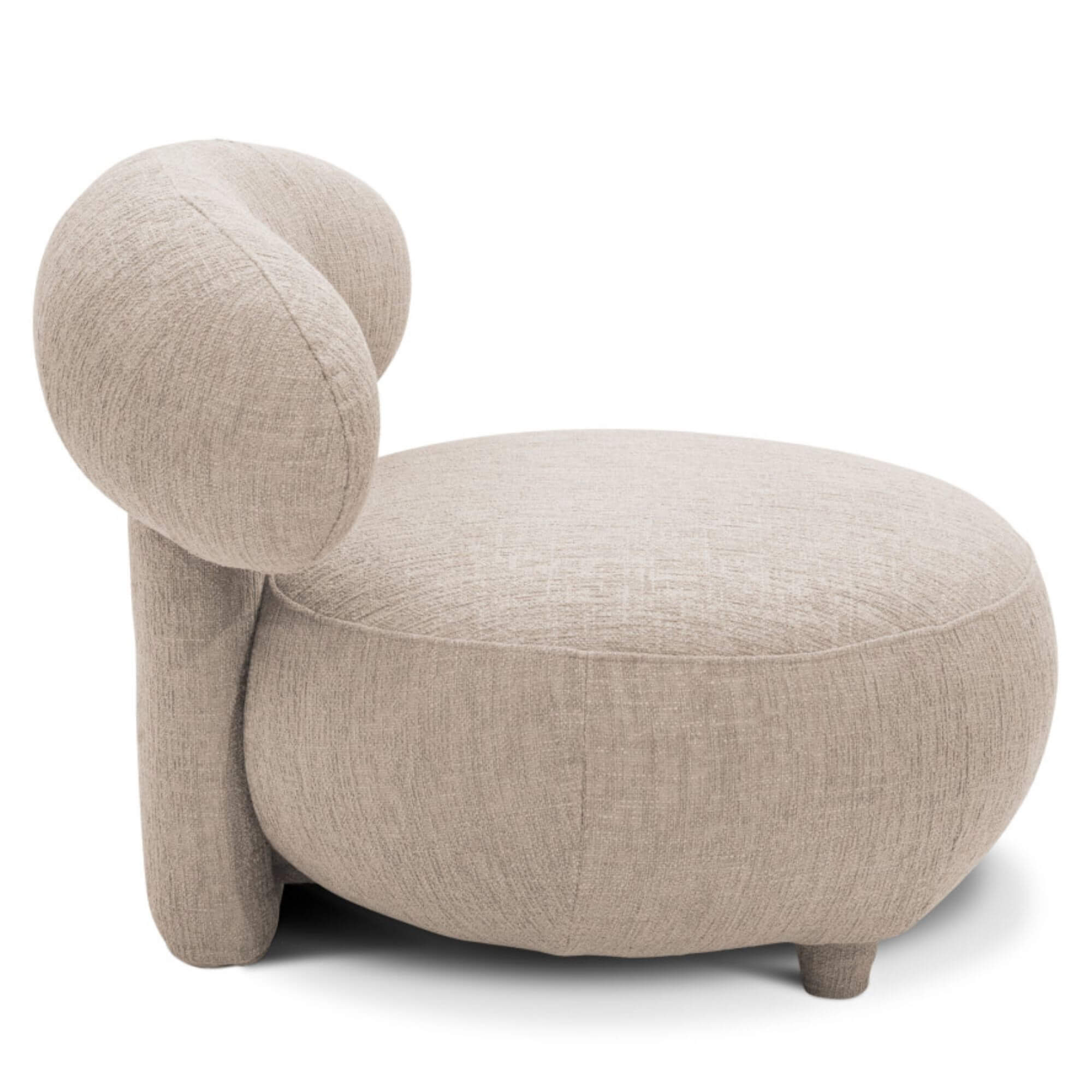 fauteuil circolo – makalu beige - furninova 5 fauteuil circolo – makalu beige - furninova – image 5