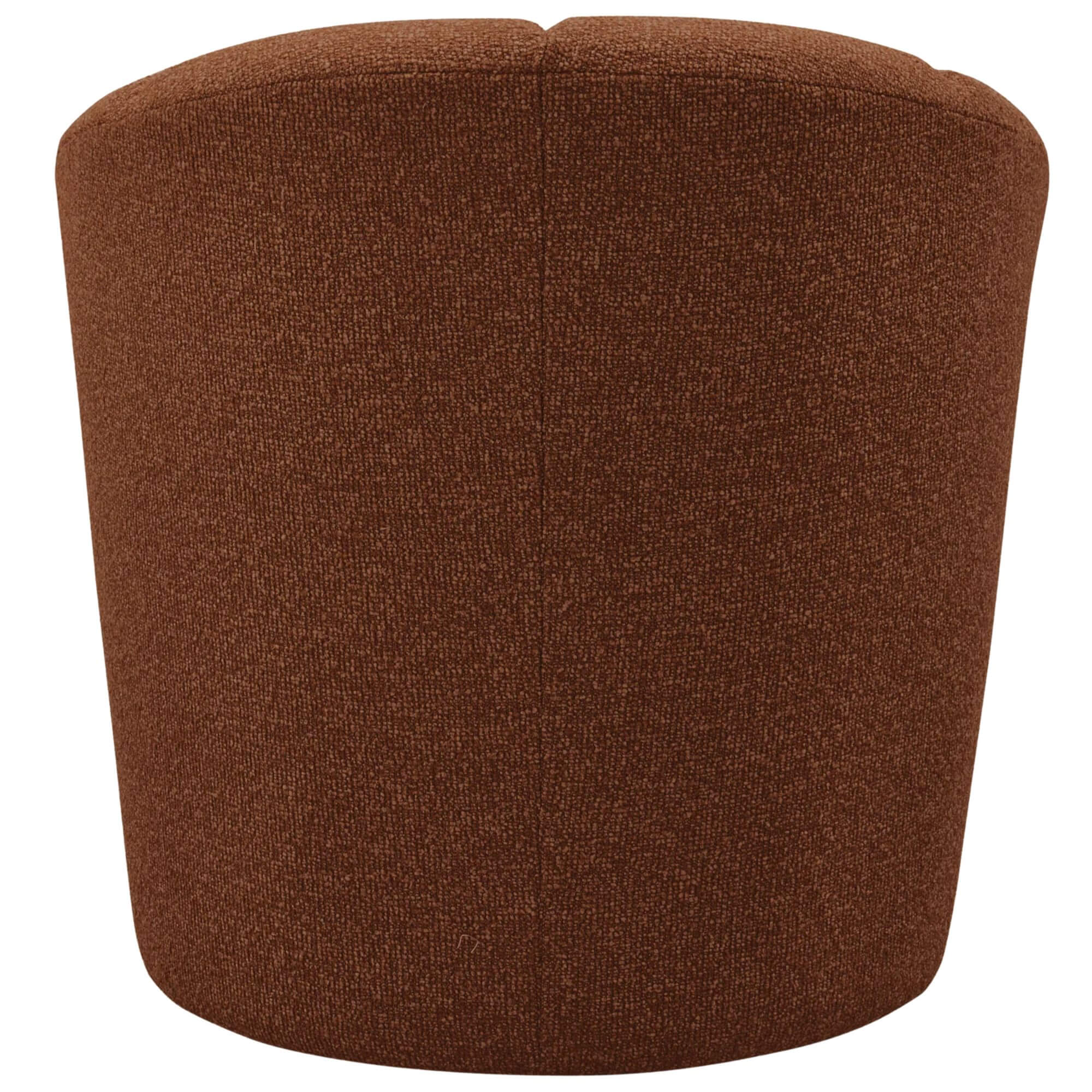 fauteuil lounge mojo - pivotant - bouclé rust 6 fauteuil lounge mojo - pivotant - bouclé rust – image 6