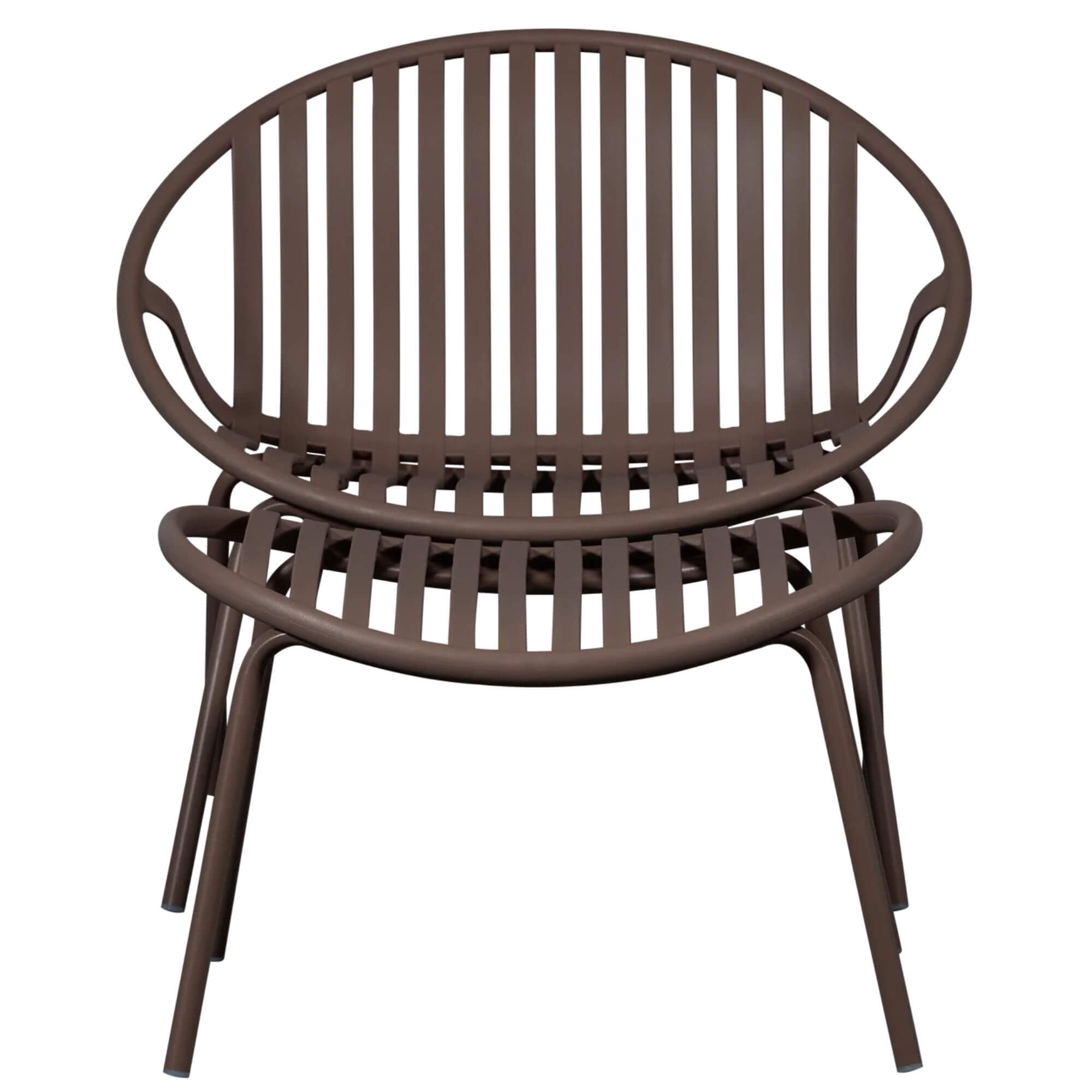 fauteuil + repose-pieds bruce - brown - outdoor 3 fauteuil + repose-pieds bruce - brown - outdoor – image 3