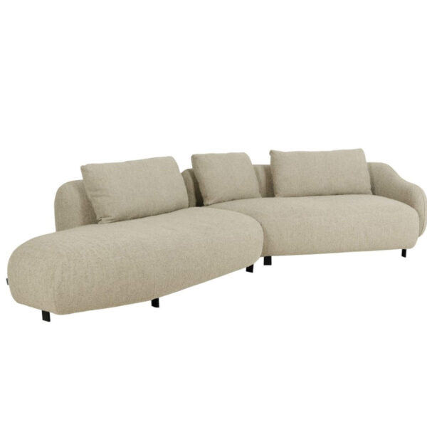 Canapé Orca - L 349 cm - Makalu beige- Furninova