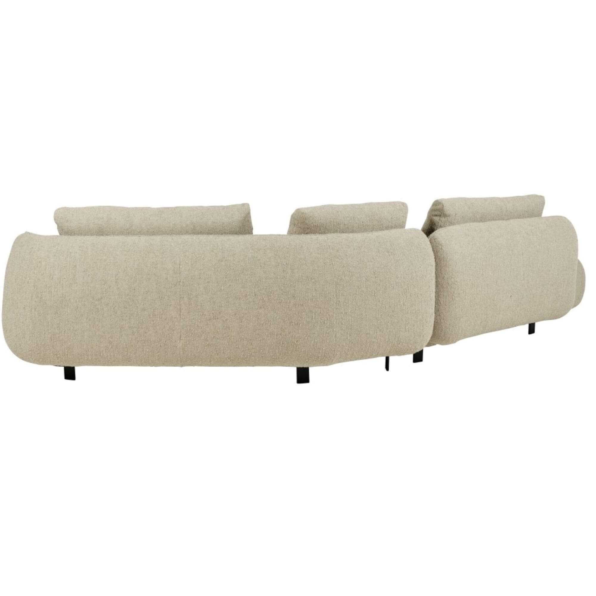 canapé orca - l 349 cm - makalu beige- furninova 10 canapé orca - l 349 cm - makalu beige- furninova – image 10