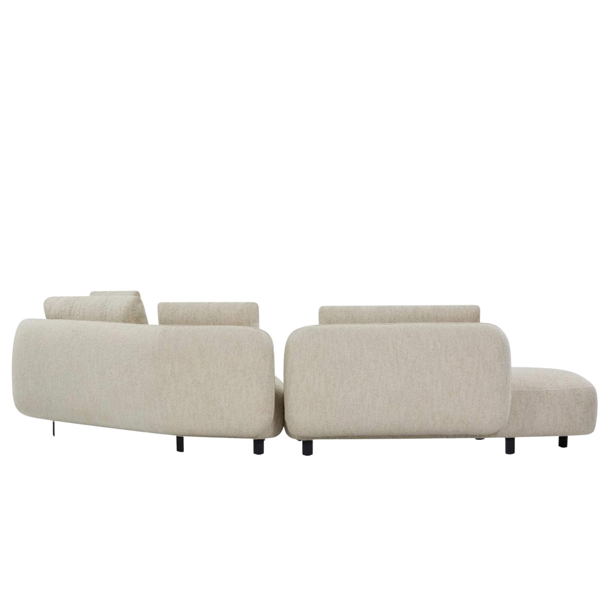 canapé orca - l 349 cm - makalu beige- furninova 17 canapé orca - l 349 cm - makalu beige- furninova – image 17