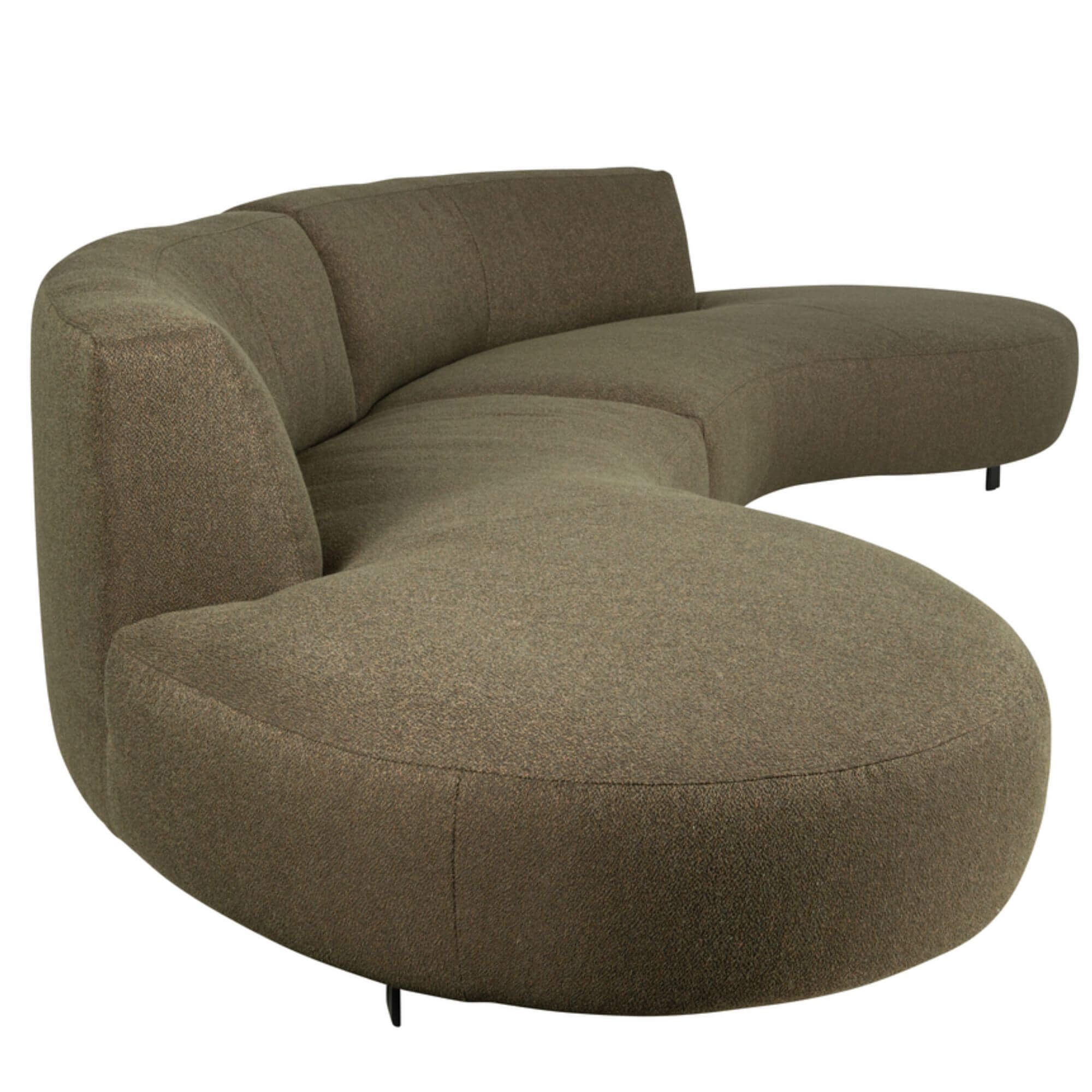 canapé vesta round - l 348 cm - alice beige - furninova 8 canapé vesta round - l 348 cm - alice beige - furninova – image 8