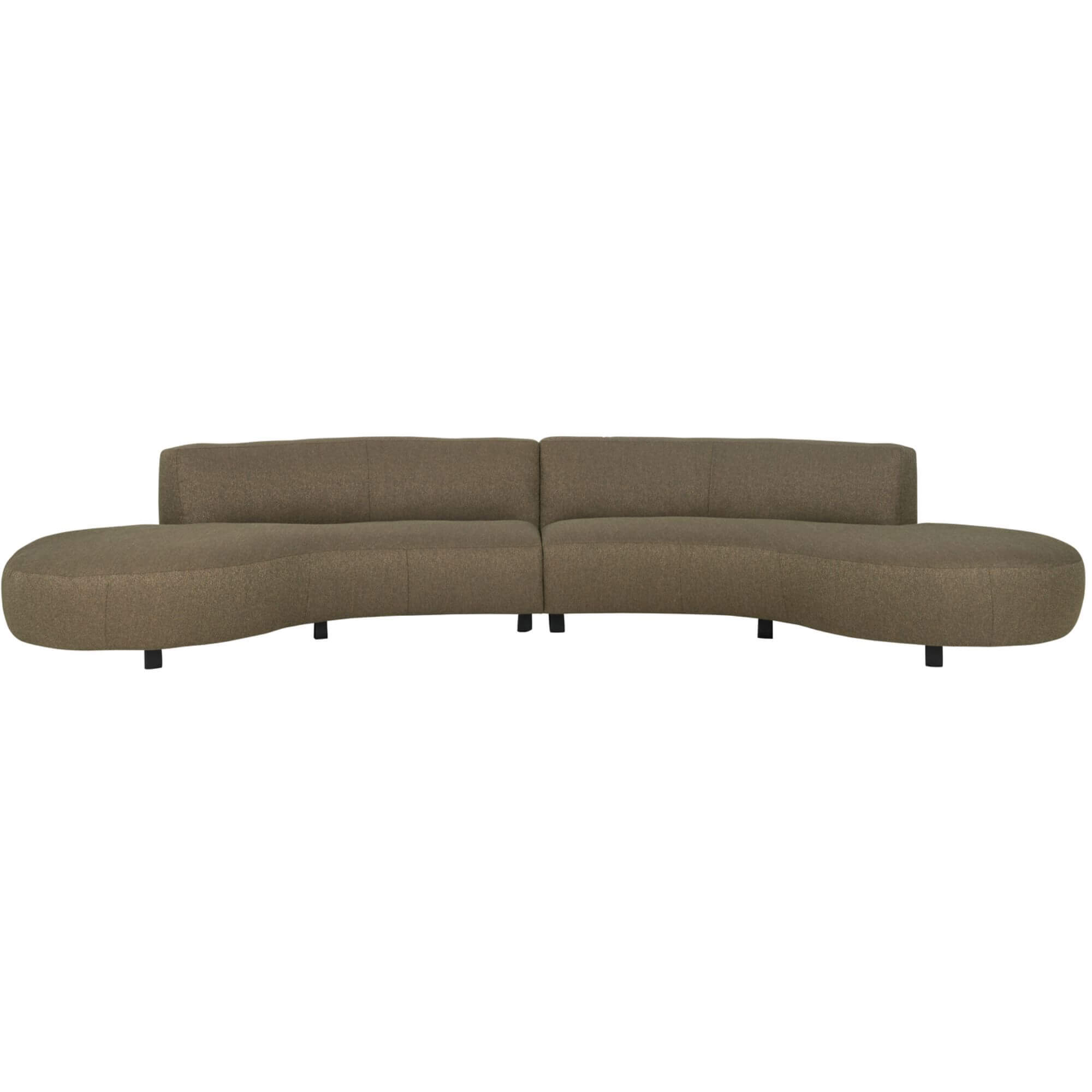 canapé vesta round - l 348 cm - alice beige - furninova 5 canapé vesta round - l 348 cm - alice beige - furninova – image 5