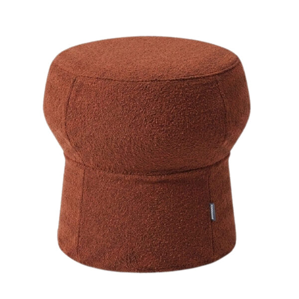 home 17 pouf cork - ø 50 x h 45 cm - makalu magnolia - furninova