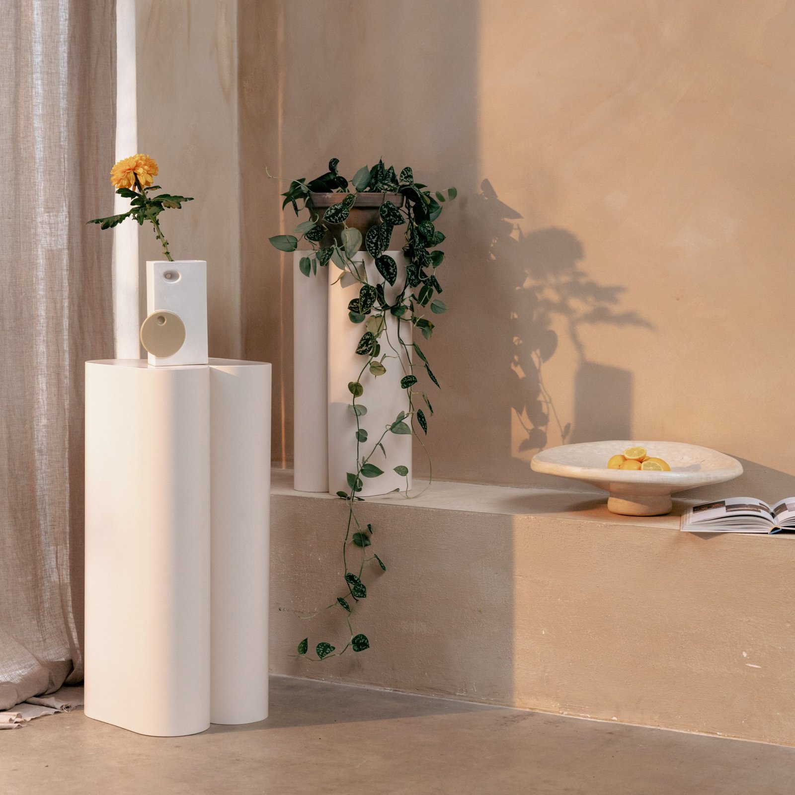 supports pour plantes shape – lot de 2 2 supports pour plantes shape