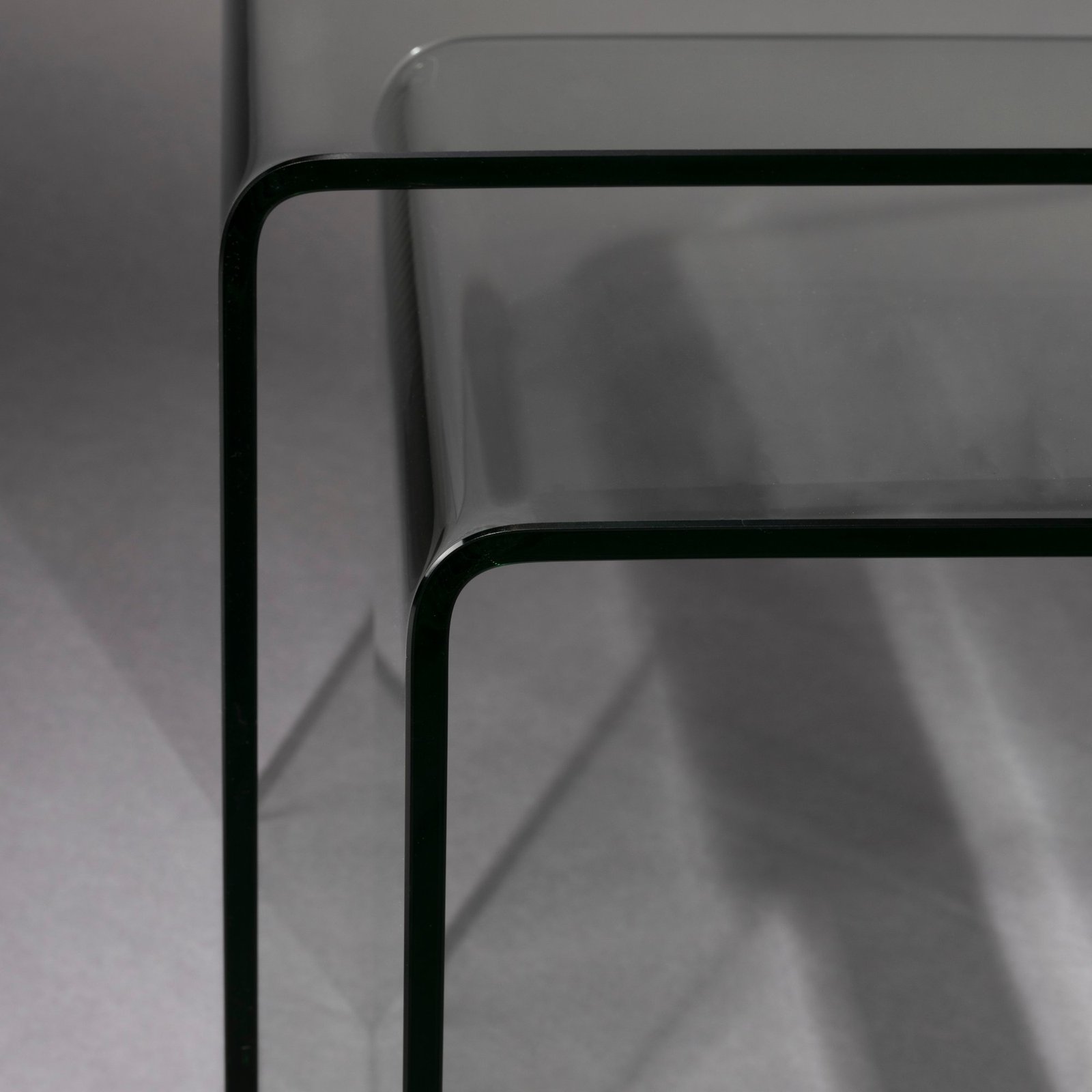 tables d’appoint vetro – lot de 2 8 tables d’appoint vetro – lot de 2 – transparent